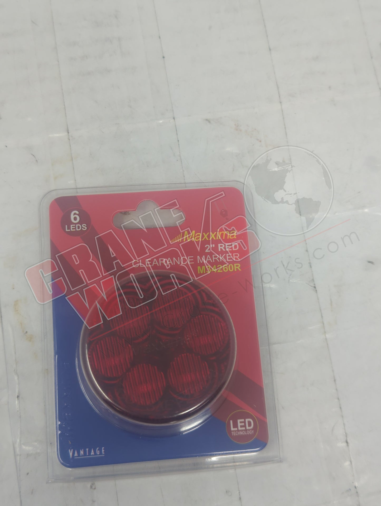 30200R | New 2" Marker Light, Red