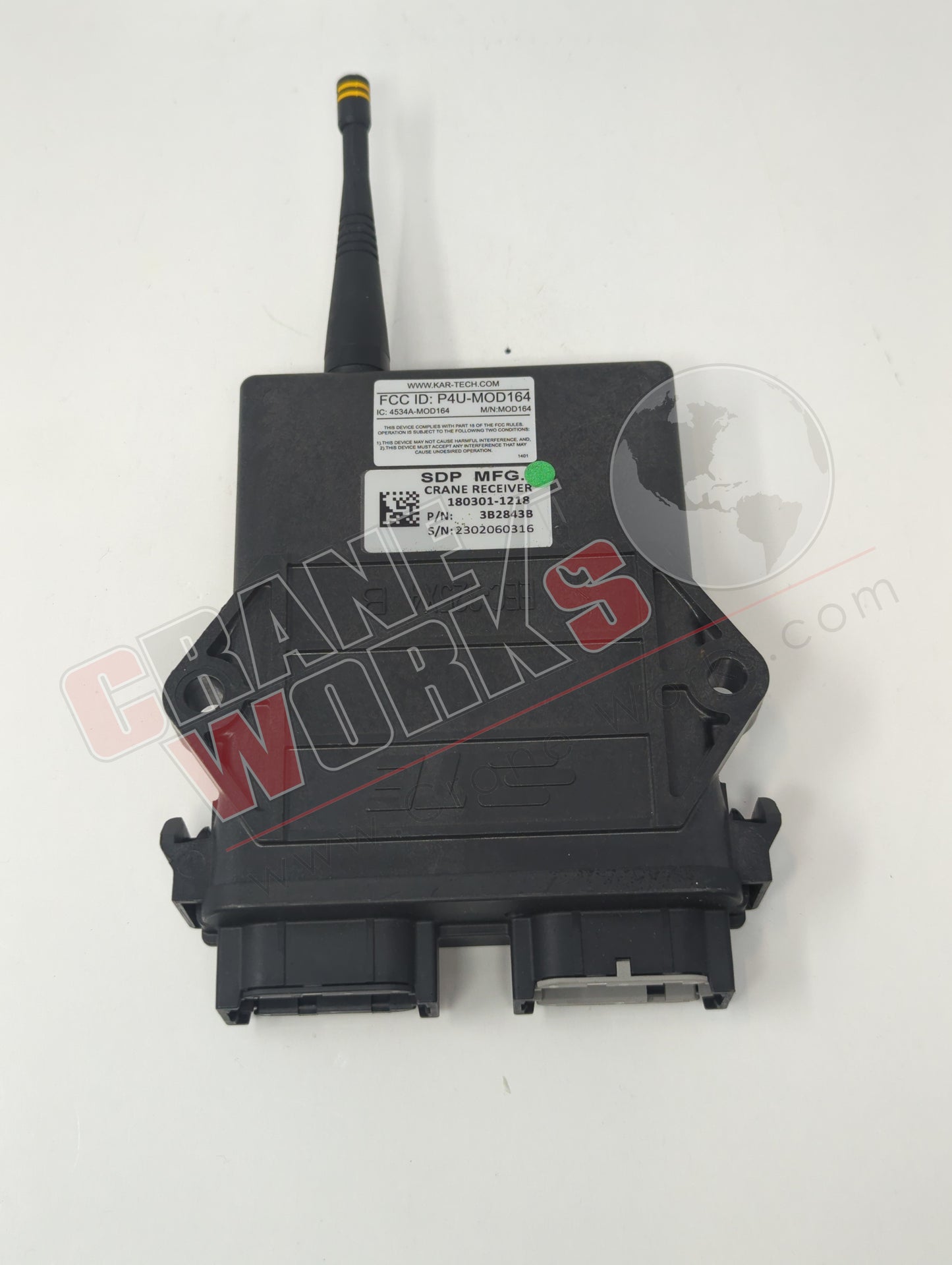 180301-1218 | New Crane Receiver With On Board Gate
