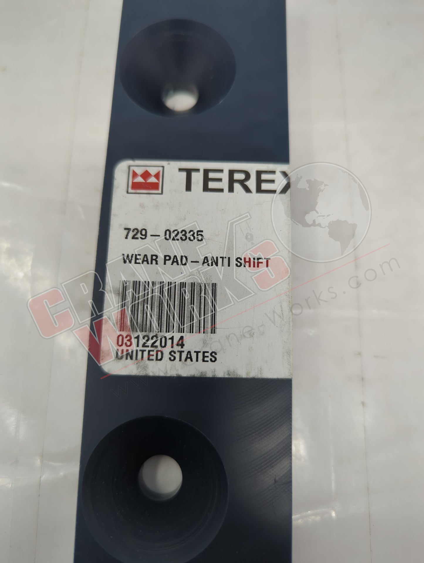 729-02235 | New Wear Pad 1 3/4 X 6 3/4 Plys