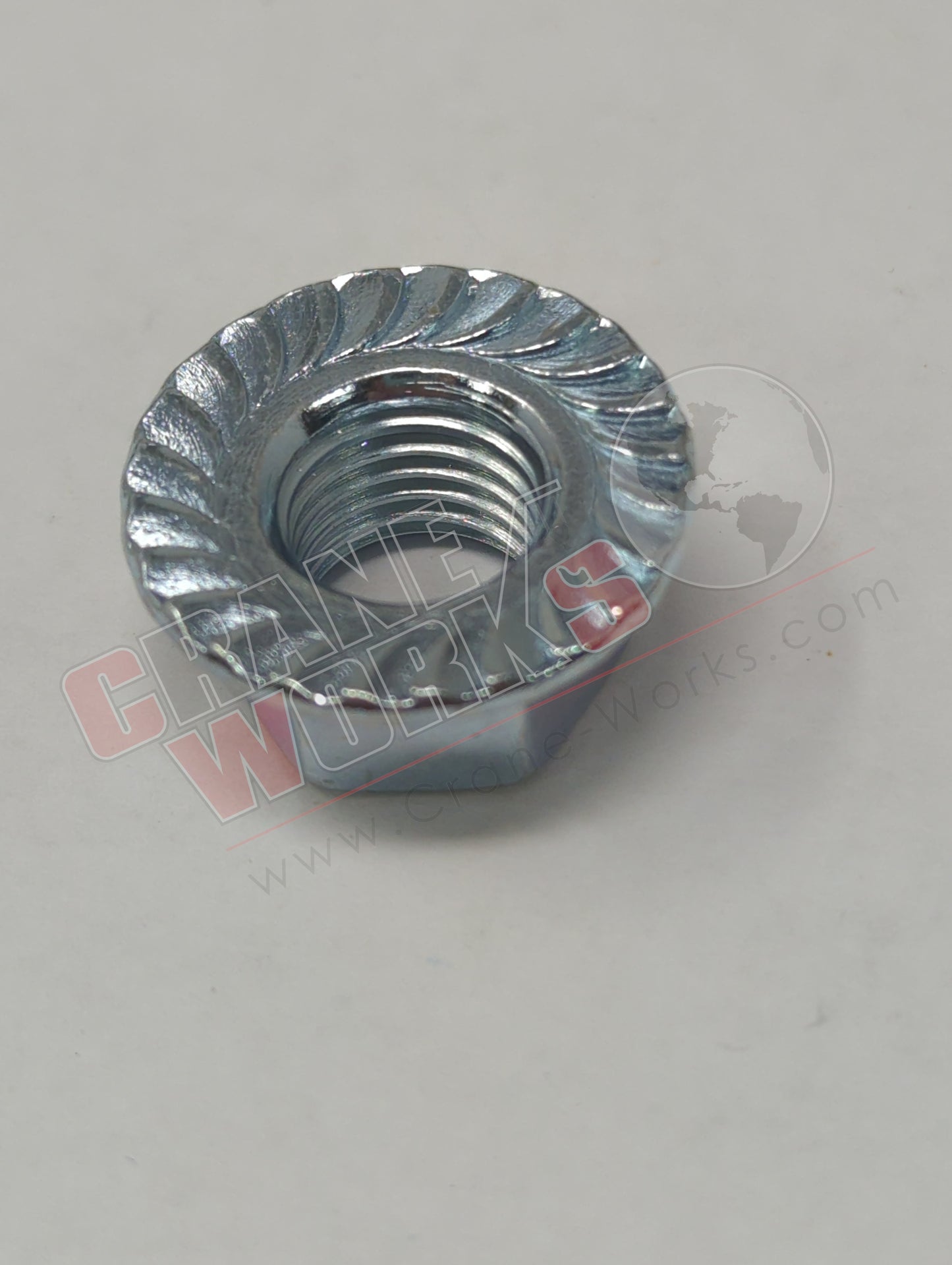 4582 | New Serrated Flange Nut M10 X 1.25 Zp Cl10