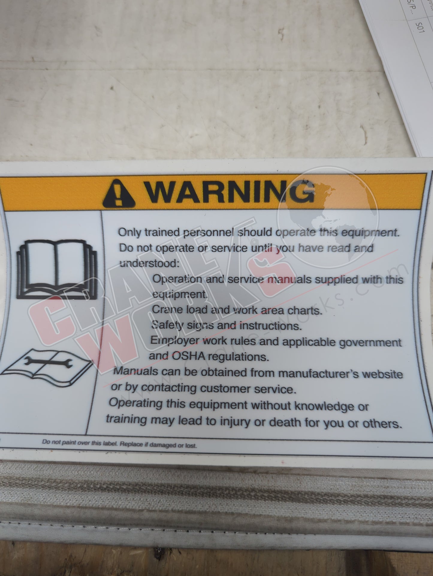 A10 | New Warning Read Manuals