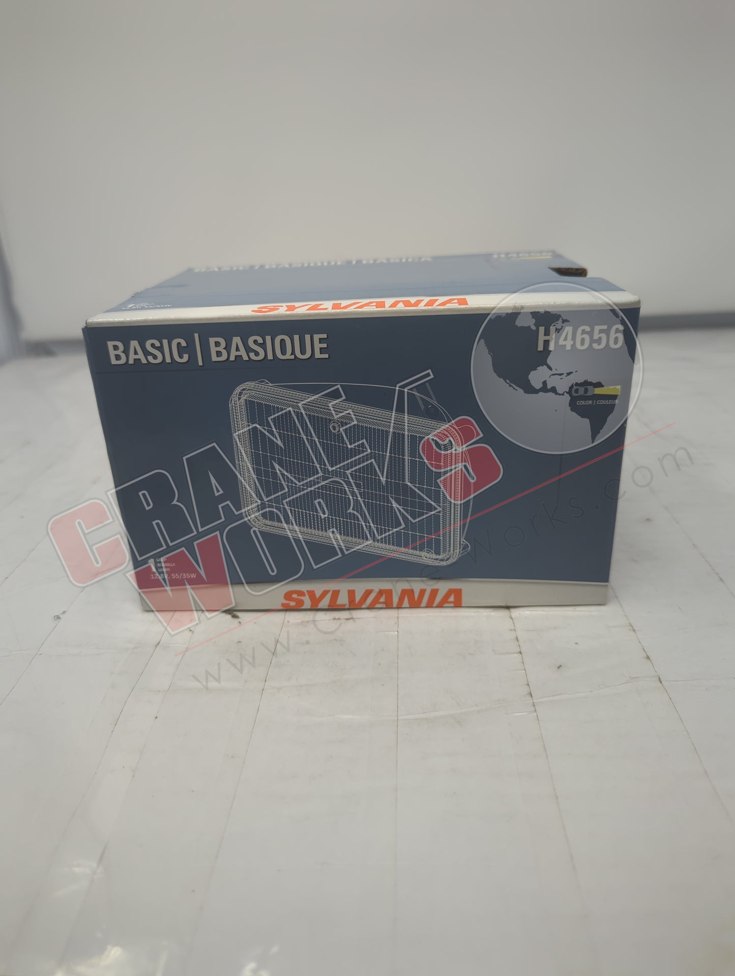 H4656 | New Halogen Headlamp 12V 2A