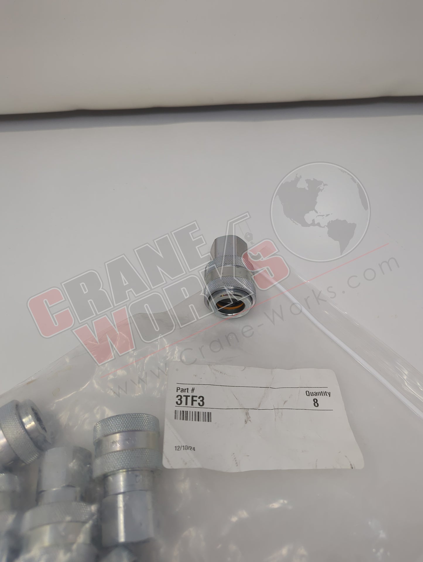 3TF3 | New 3/8" T-Series Ball Coupler X 3/-8" Fnpt