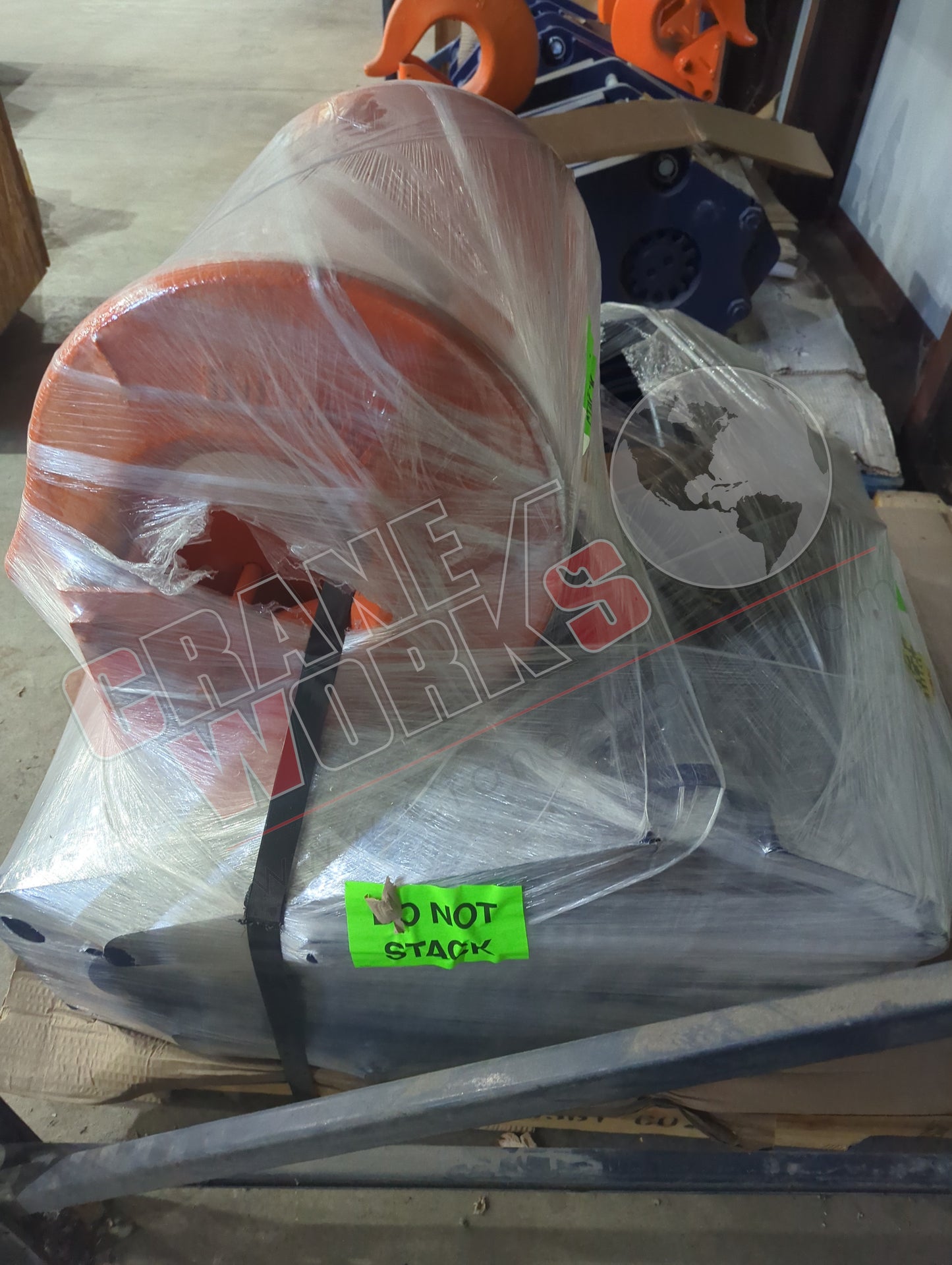 385E050QN12M | New 50 Ton 5 12" Od Sheaves 5/8 Wire