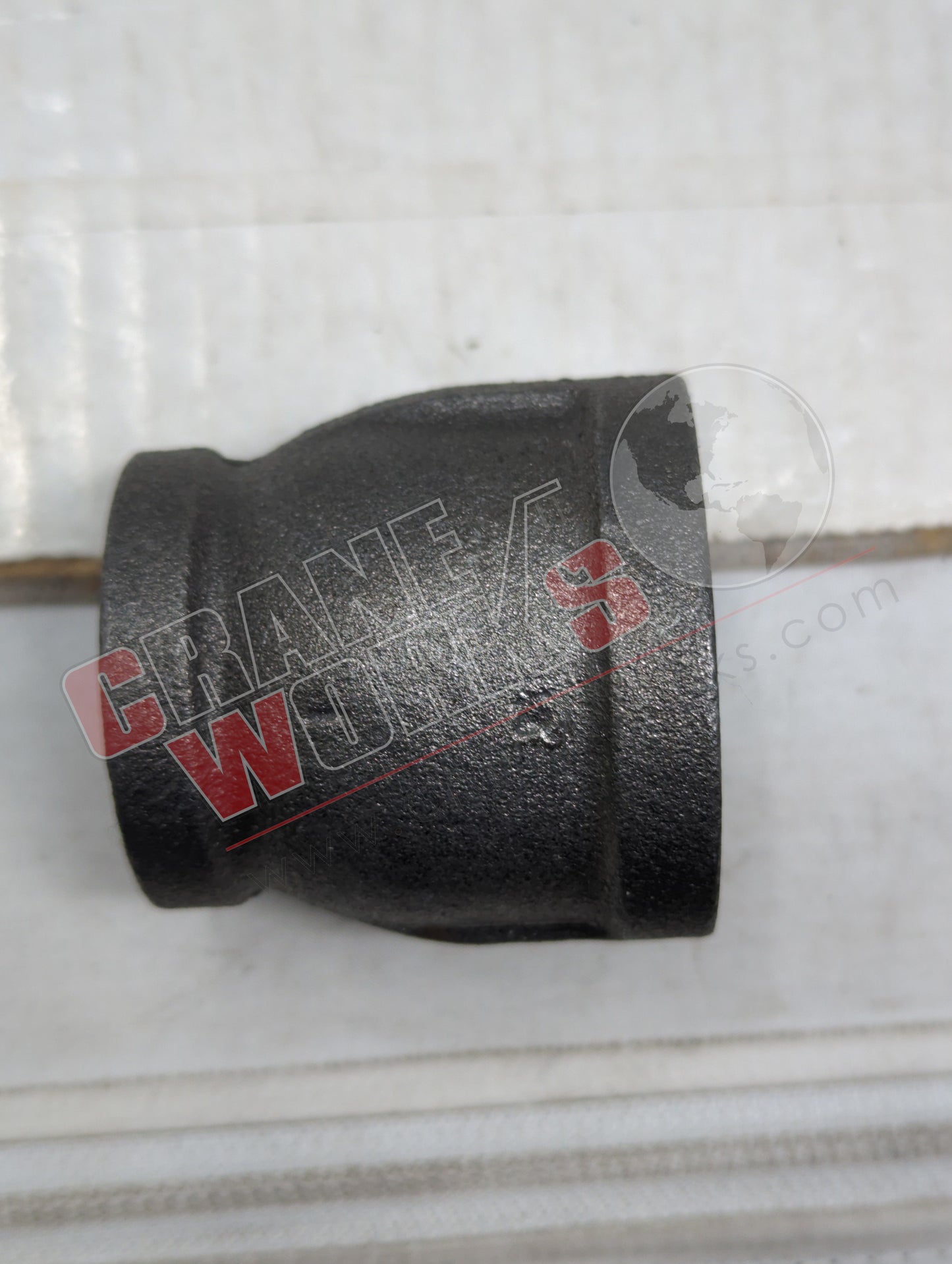 13325 | New Sch 40 Blk Fitt Red Cplng 1-1/4X1