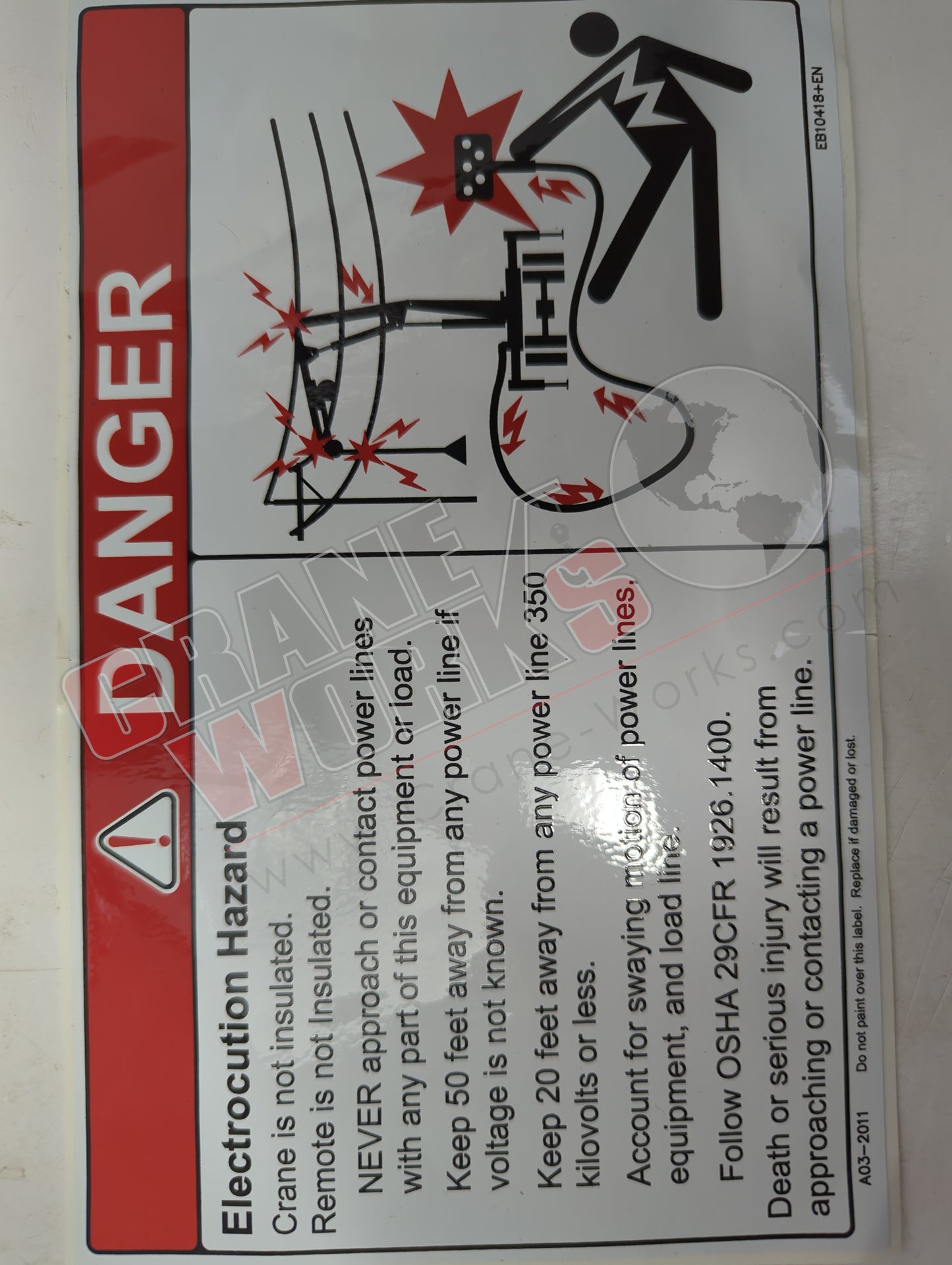 EB10418-EN | New Warning Decal