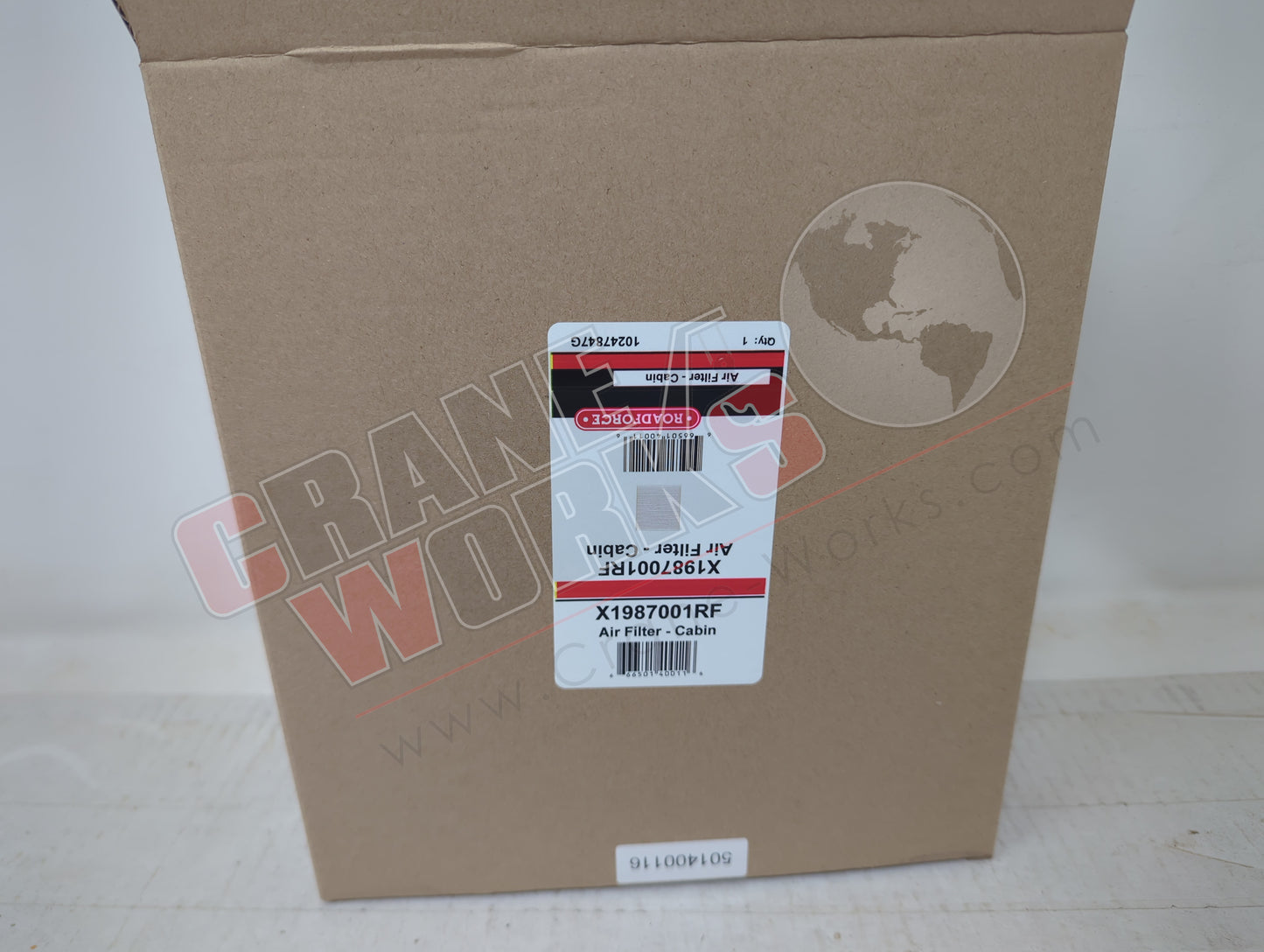 X1987001RF | New Filter Cabin