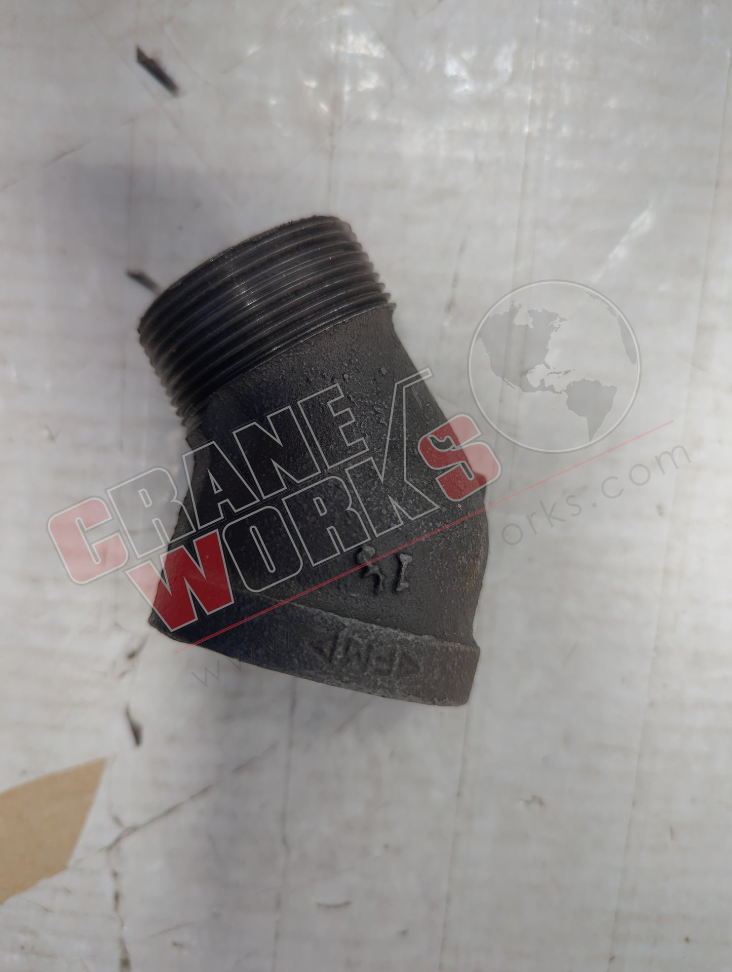 M45ST112F | New 1 1/2" 45 Deg