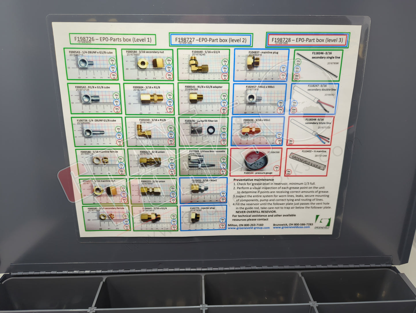 F198727 | New Parts Box Level 2