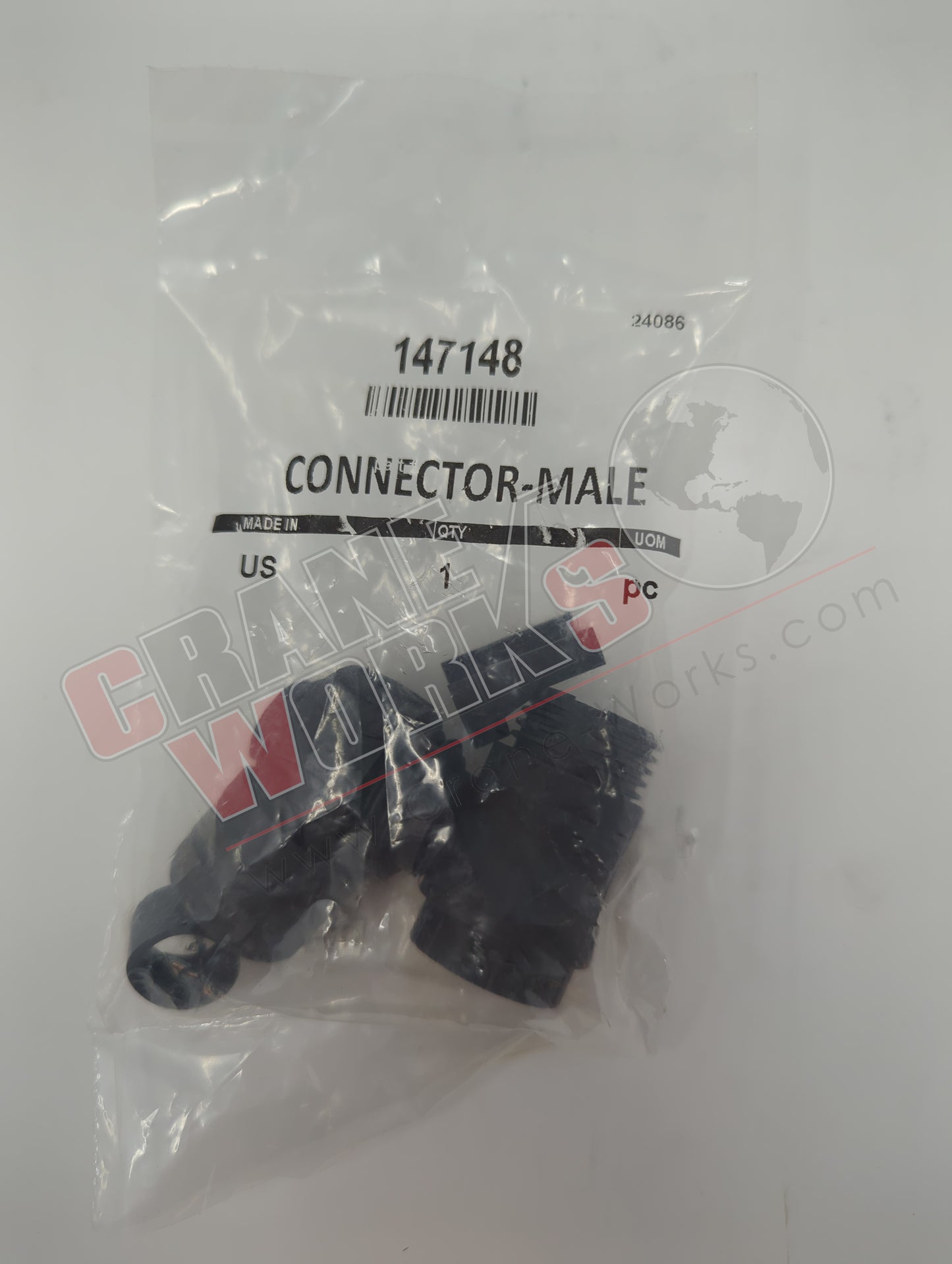 147148 | New Connector; Male