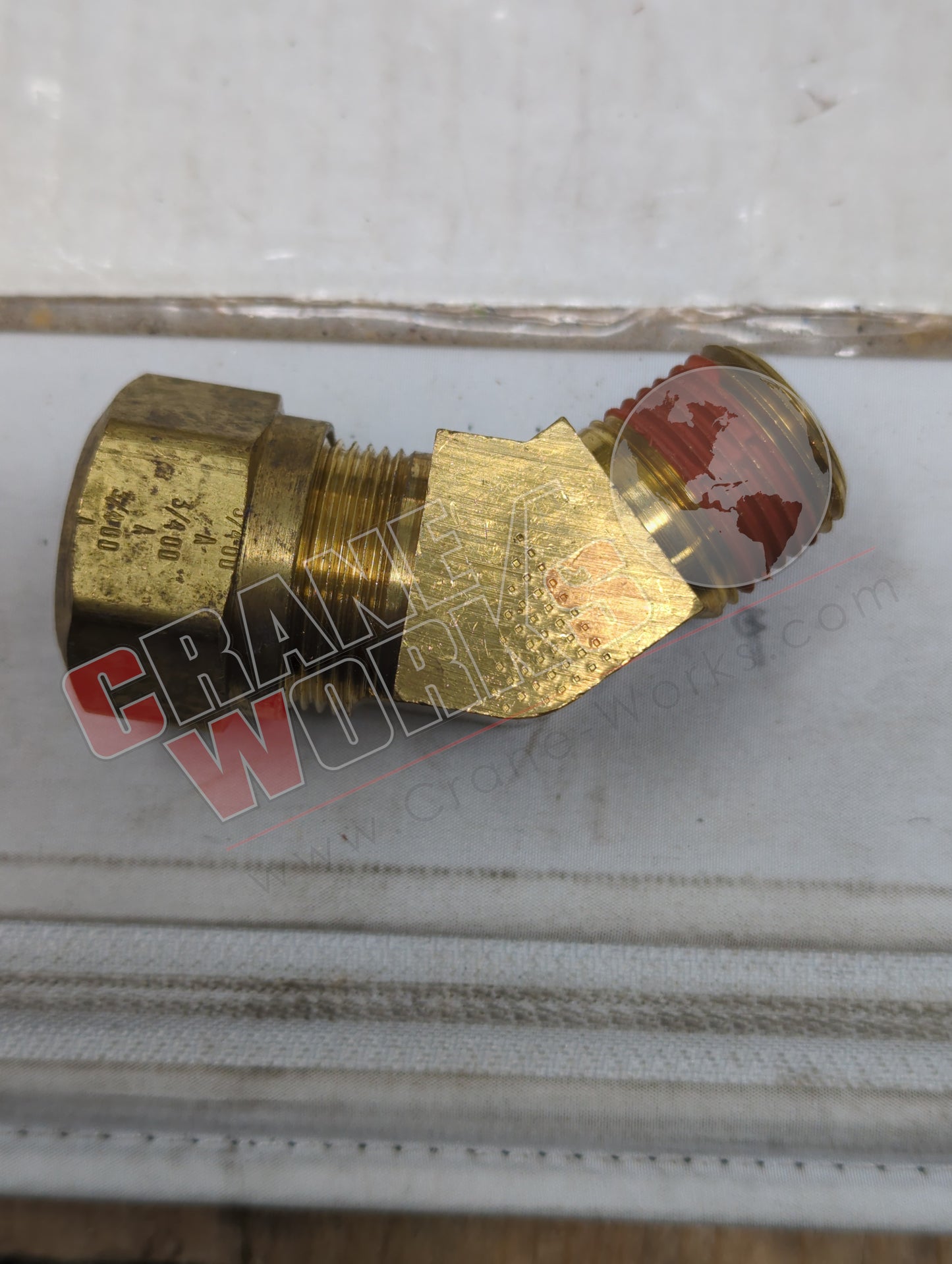 279NTA-12-08 | New -12 Compress X -8 Pipe 45 Deg