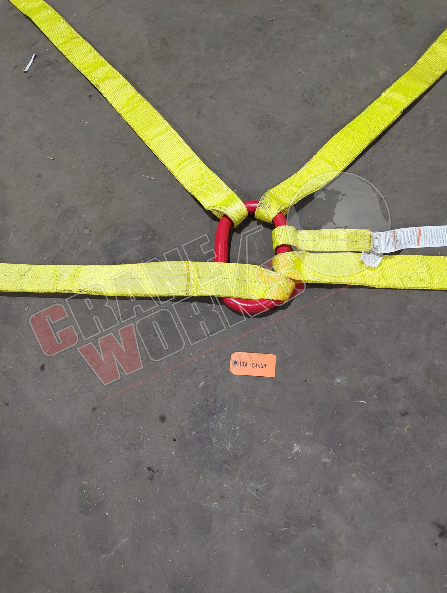 1101-01569 | New Bridle, 3" X 6' Two Ply Polyester Four Leg