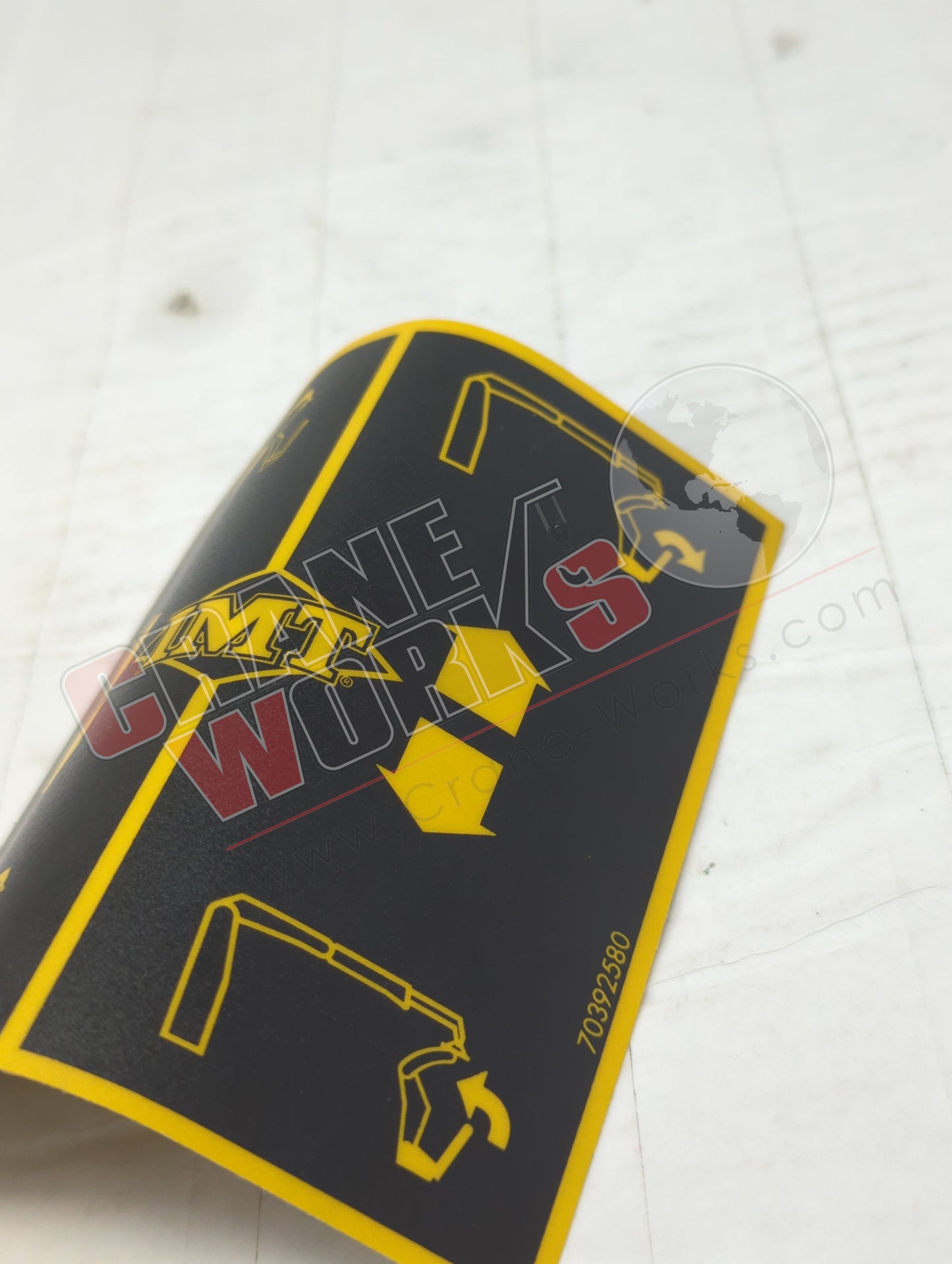 70392580 | New Decal-Control 13034 Pedal