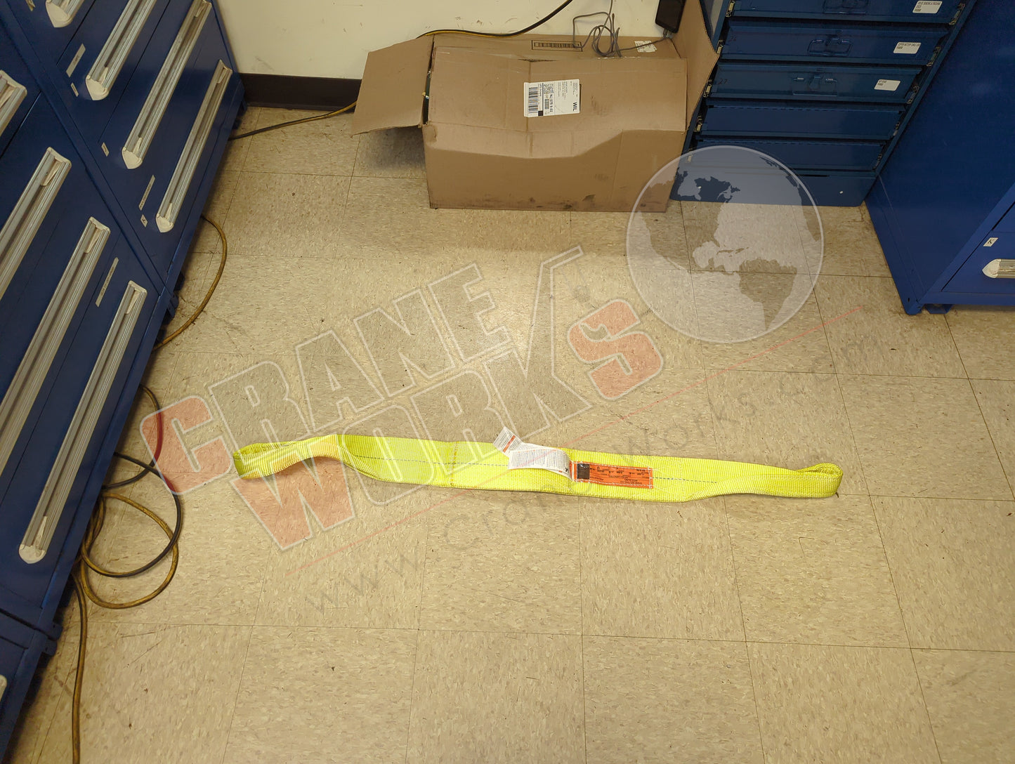 EET-294PX4' | New Two Ply Eye&Eye Polyester Sling With Twisted Eyes