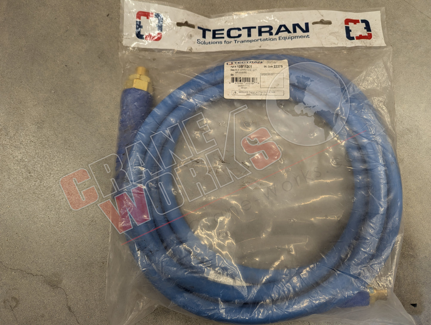 13B15201 | New Blue Air Line Straight