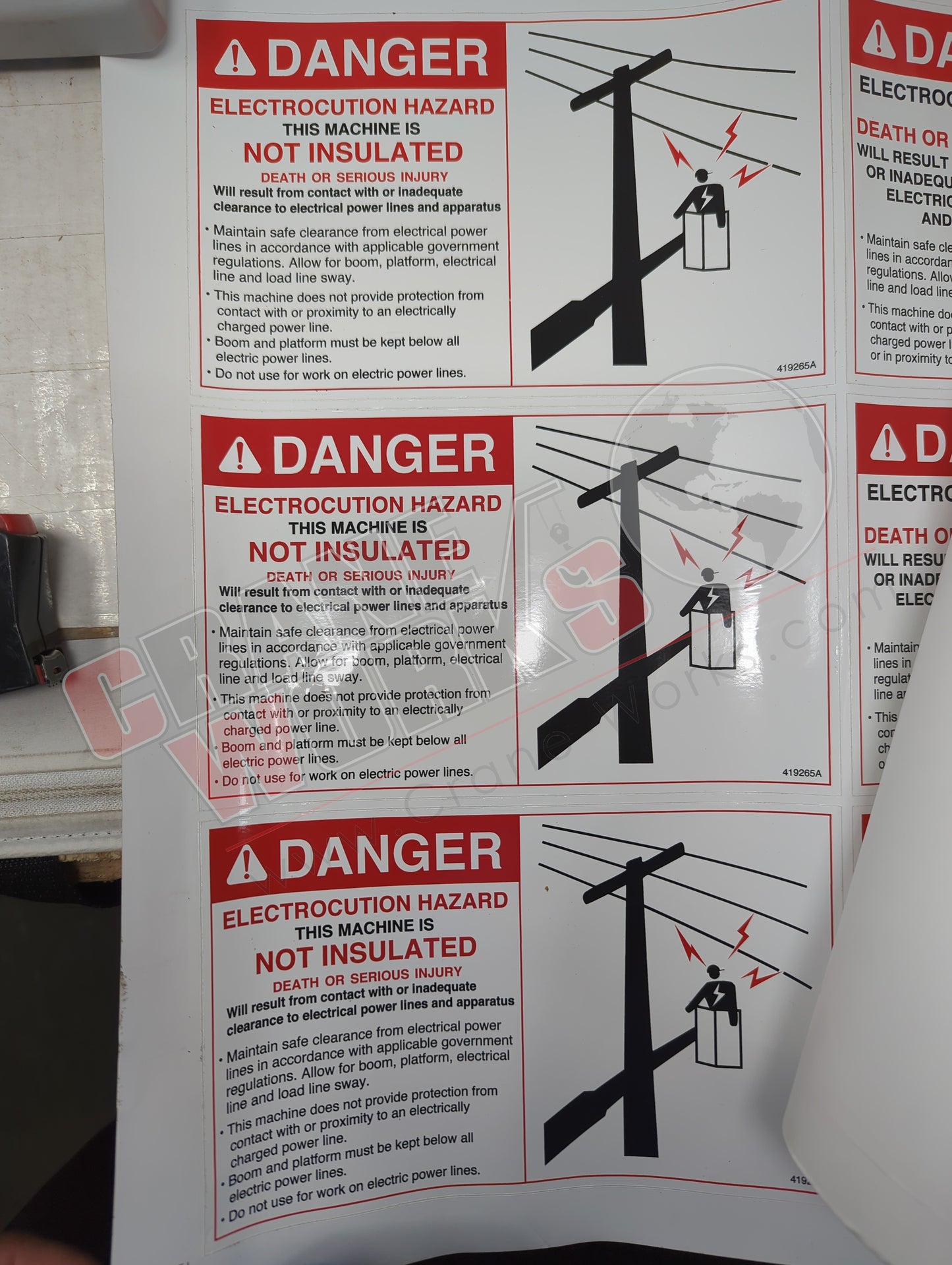 420441TU | New Decal Sheet