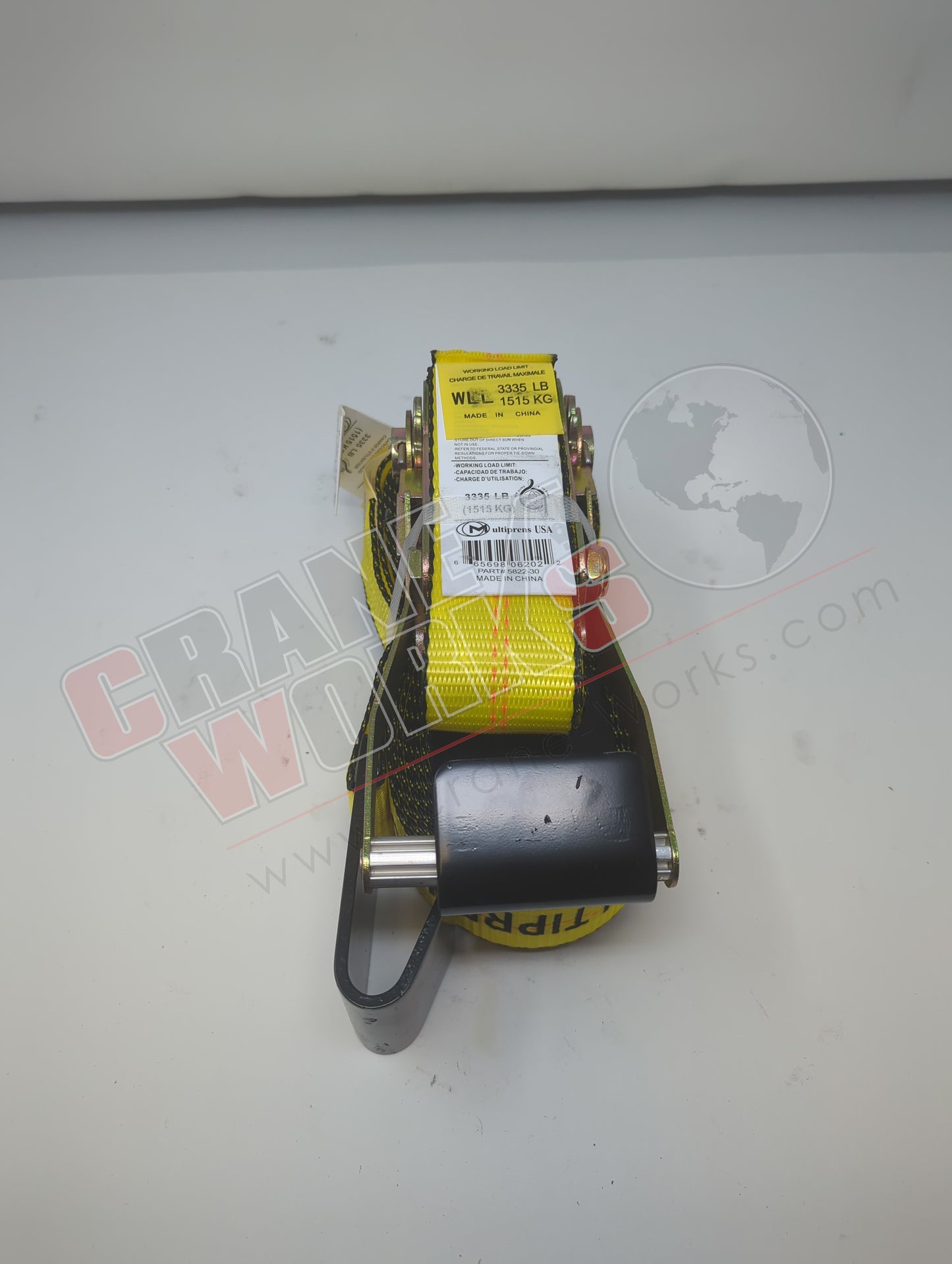 5822-30 | New 2" X 30" Strap W/Flat Hook