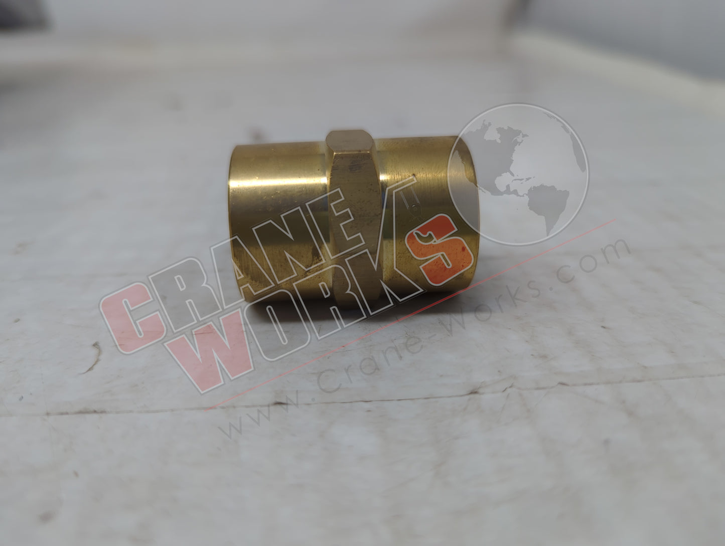 207P-08 | New Brass Coupling 1/2