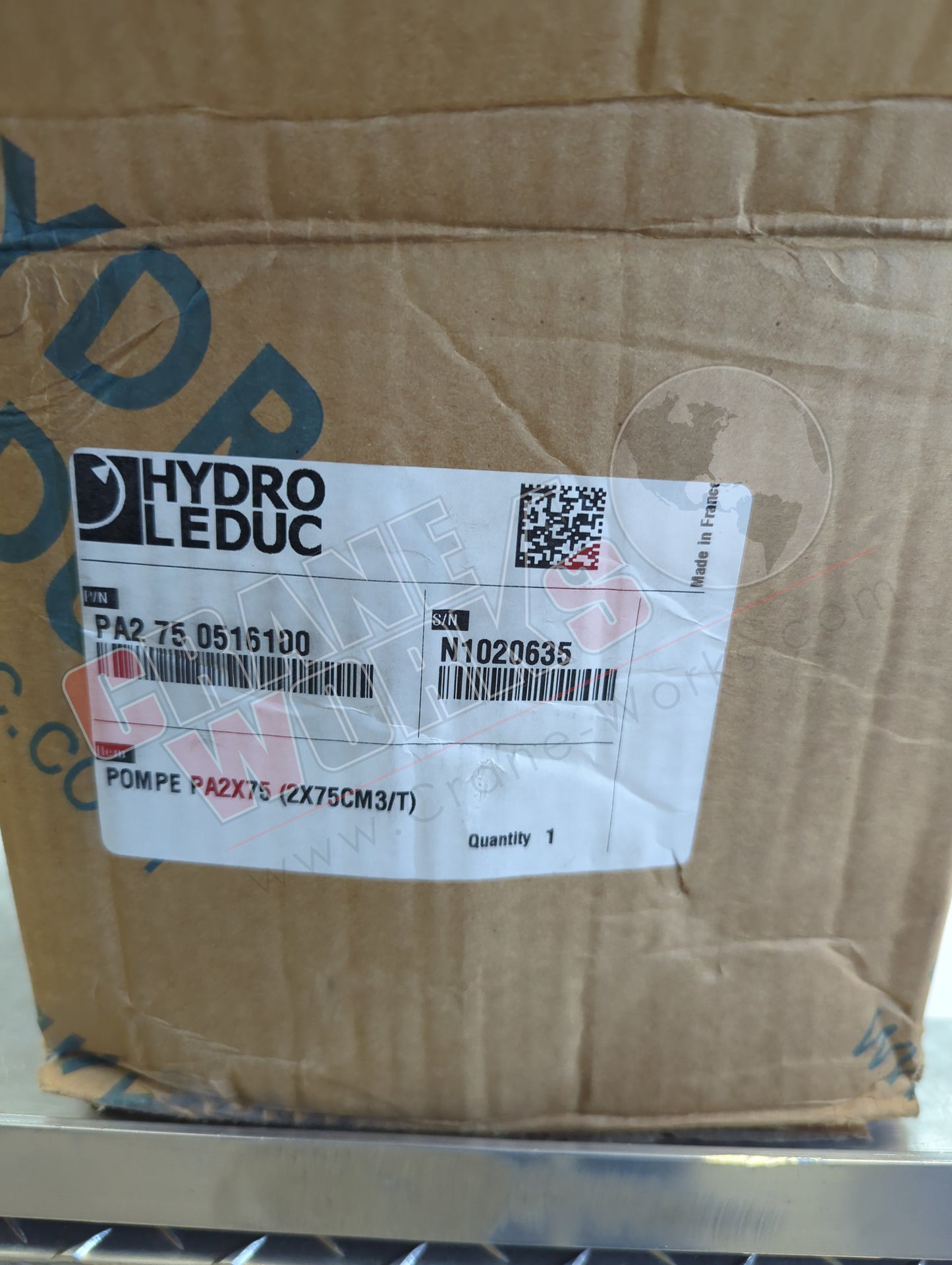 PA2X75 0516100 | New Fixed Dis Bi Dir Pump