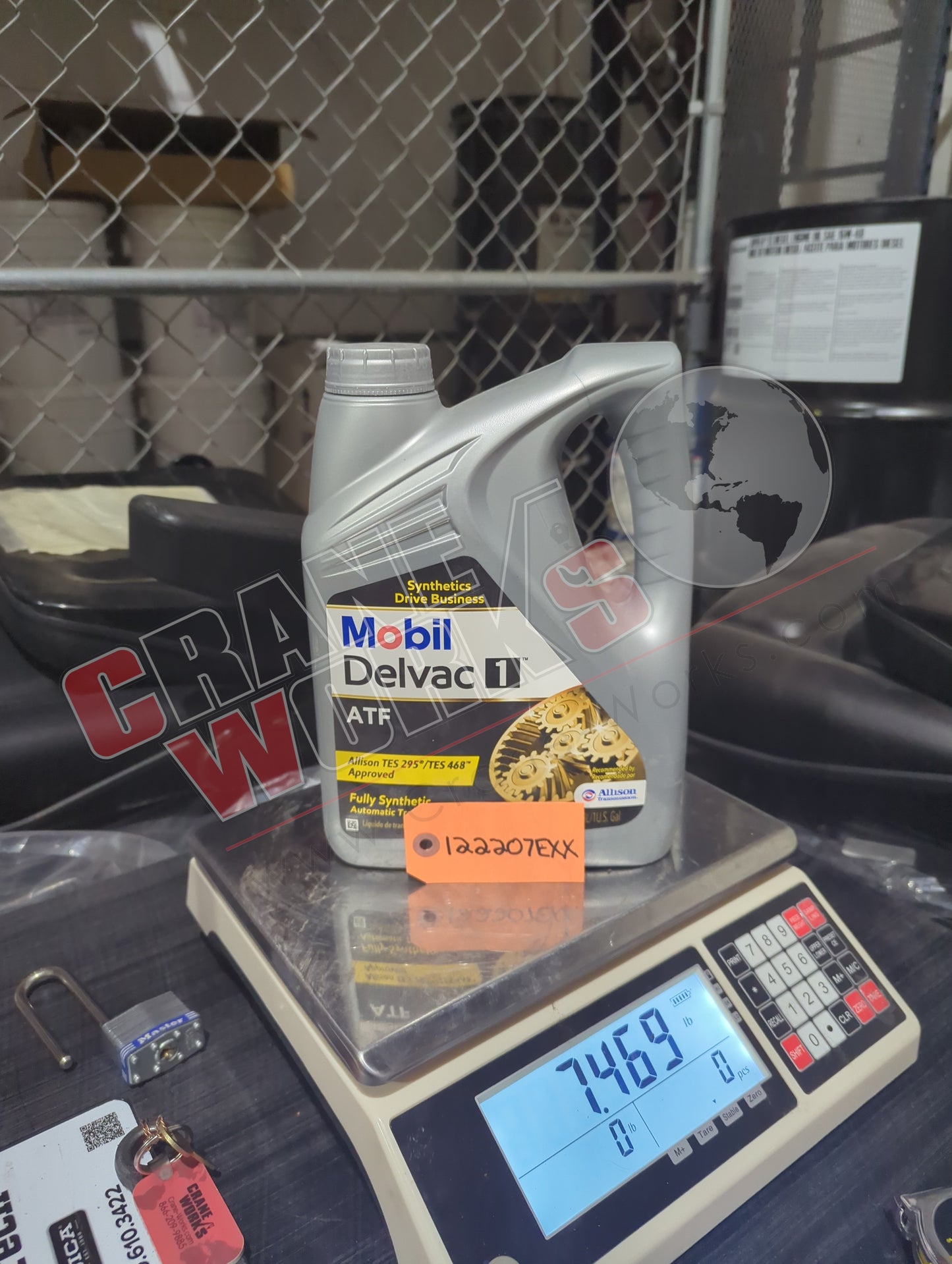 122207EXX | New Mobil Delvac Trans Fluid