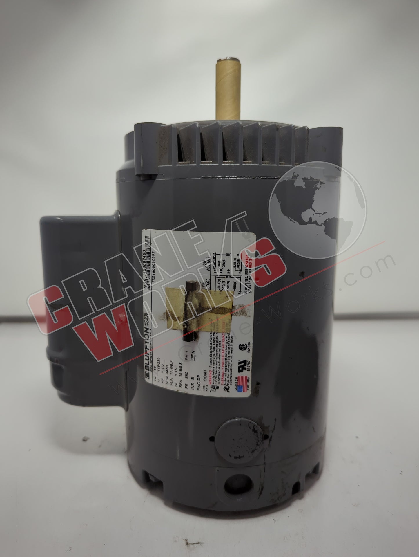91863147 | New Motor, Elec 1-1/2 Hp