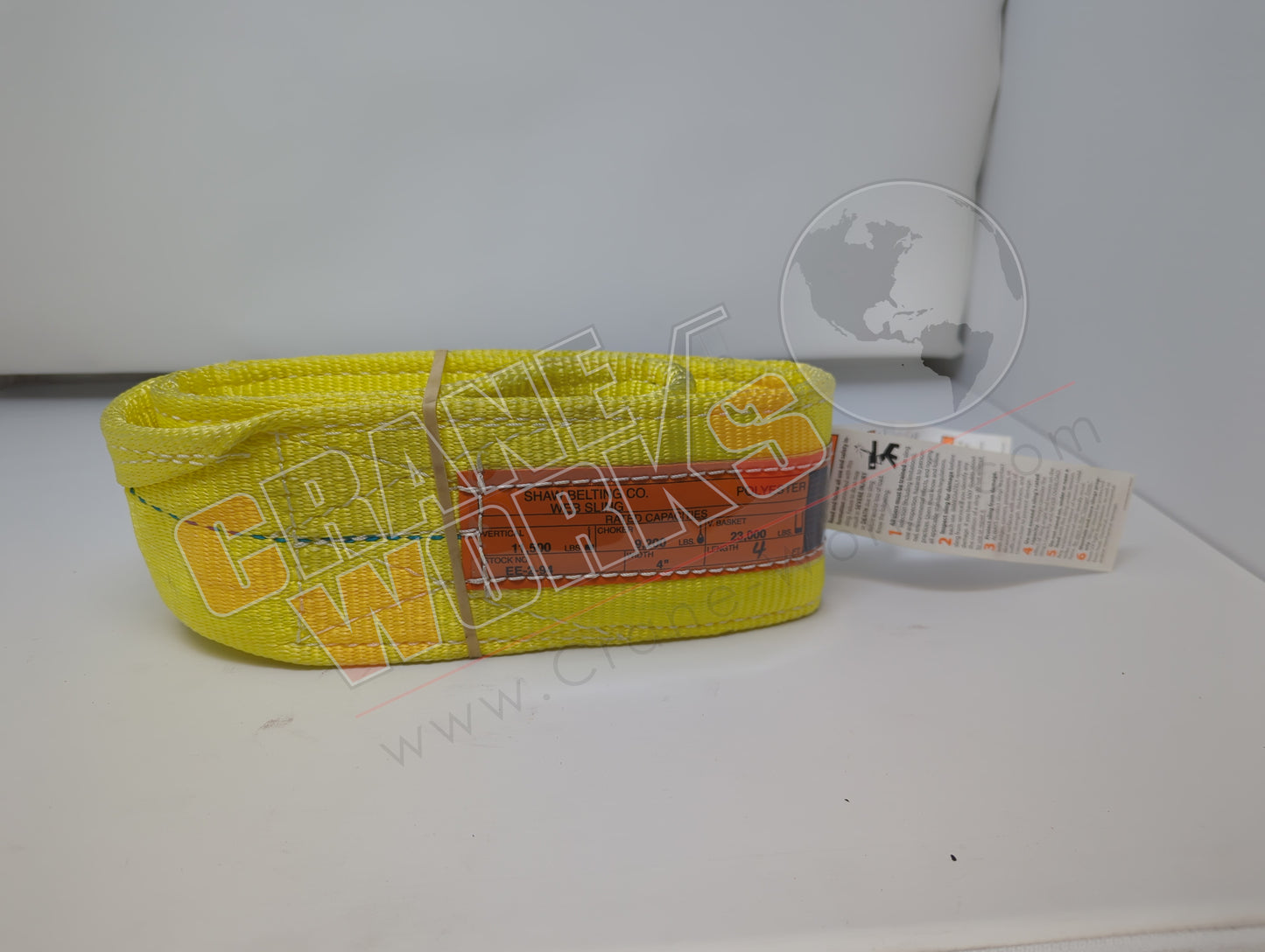 EET-294PX4' | New Two Ply Eye&Eye Polyester Sling With Twisted Eyes