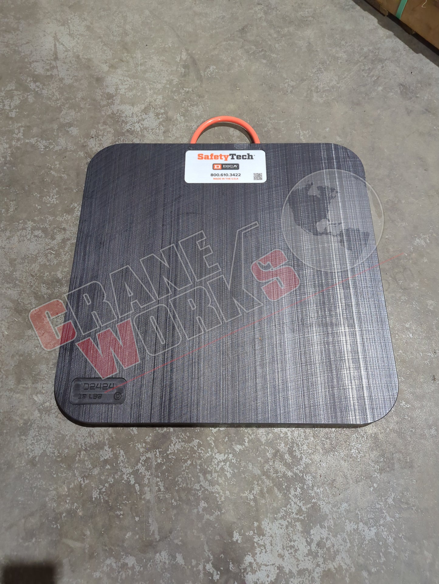 D2424-1 | New Outrigger Pad 24" X 1"