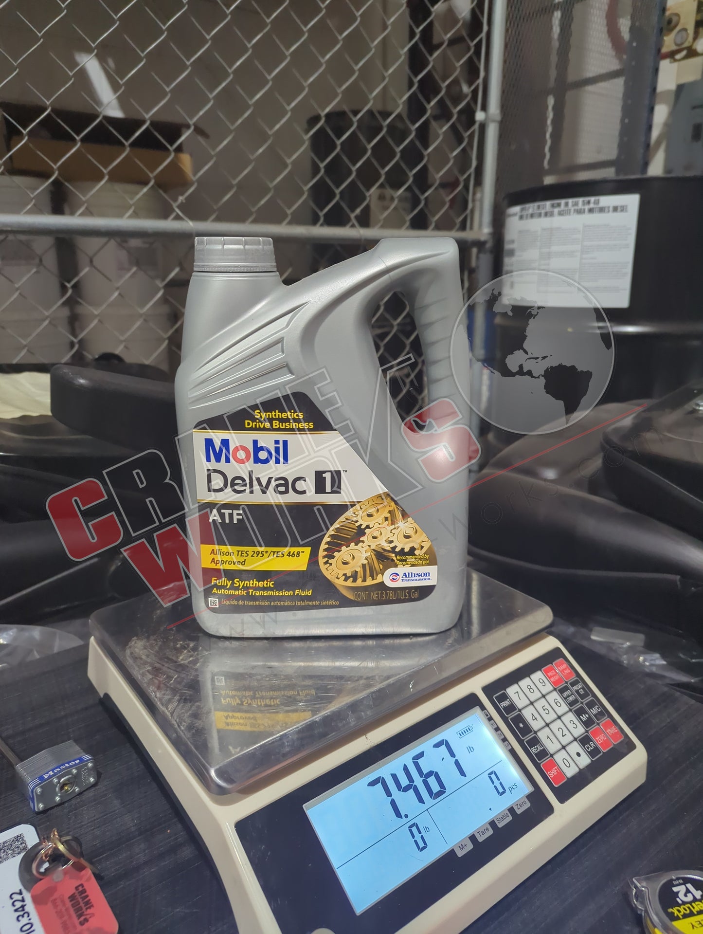 122207EXX | New Mobil Delvac Trans Fluid