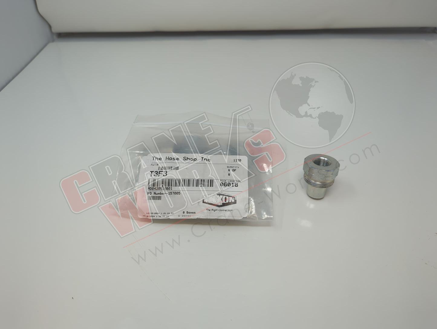 T3F3 | New 3/8" T-Series Ball Plug X 3/8" Fnpt