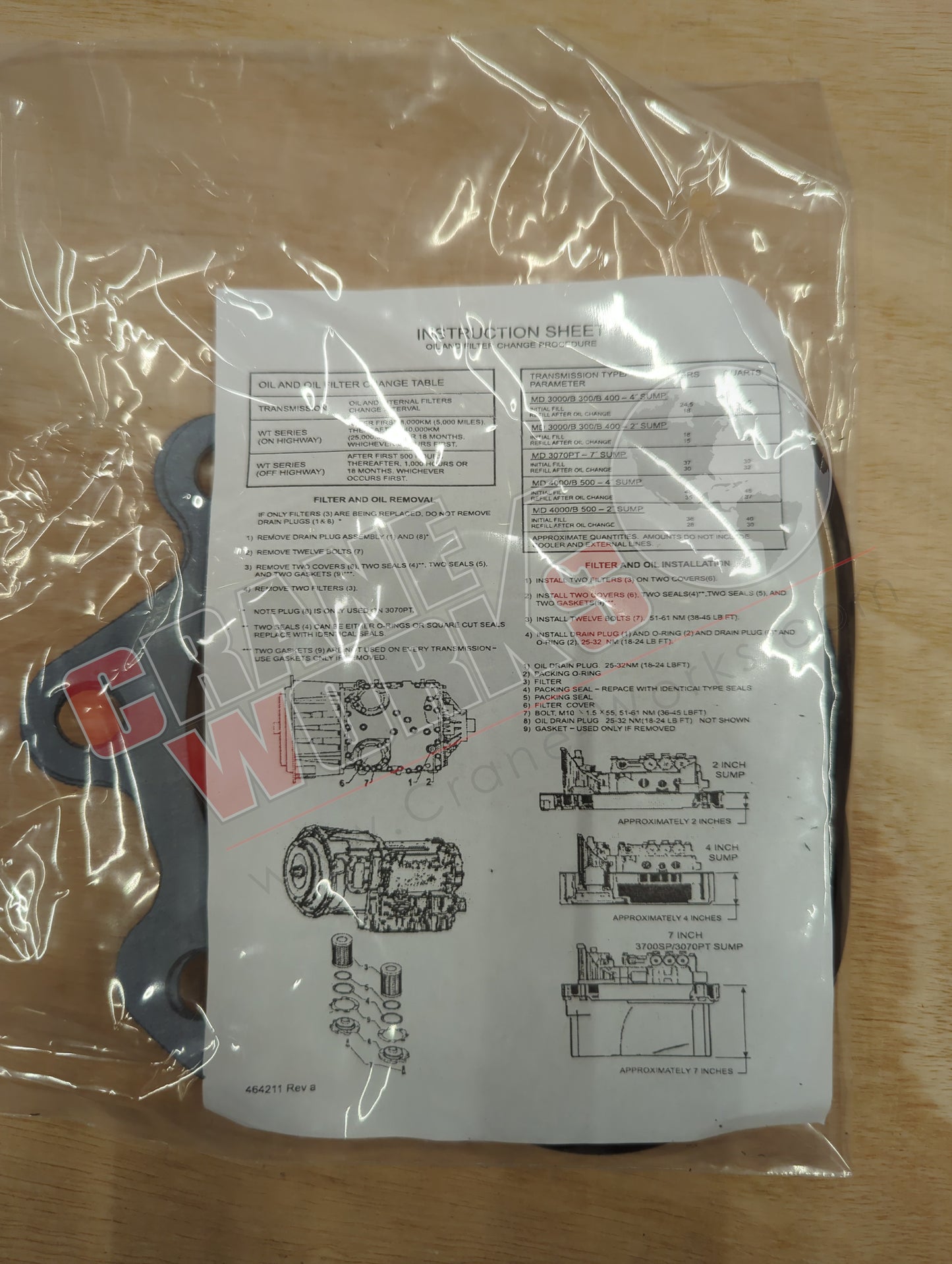 PT9415-MPG KIT | New Allison Trans Filter Kit Tall