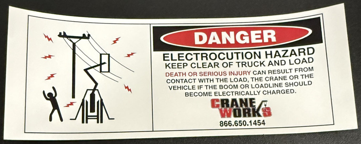 4000148.001 | NEW DECAL; DANGER ELECT. HAZARD (SM)