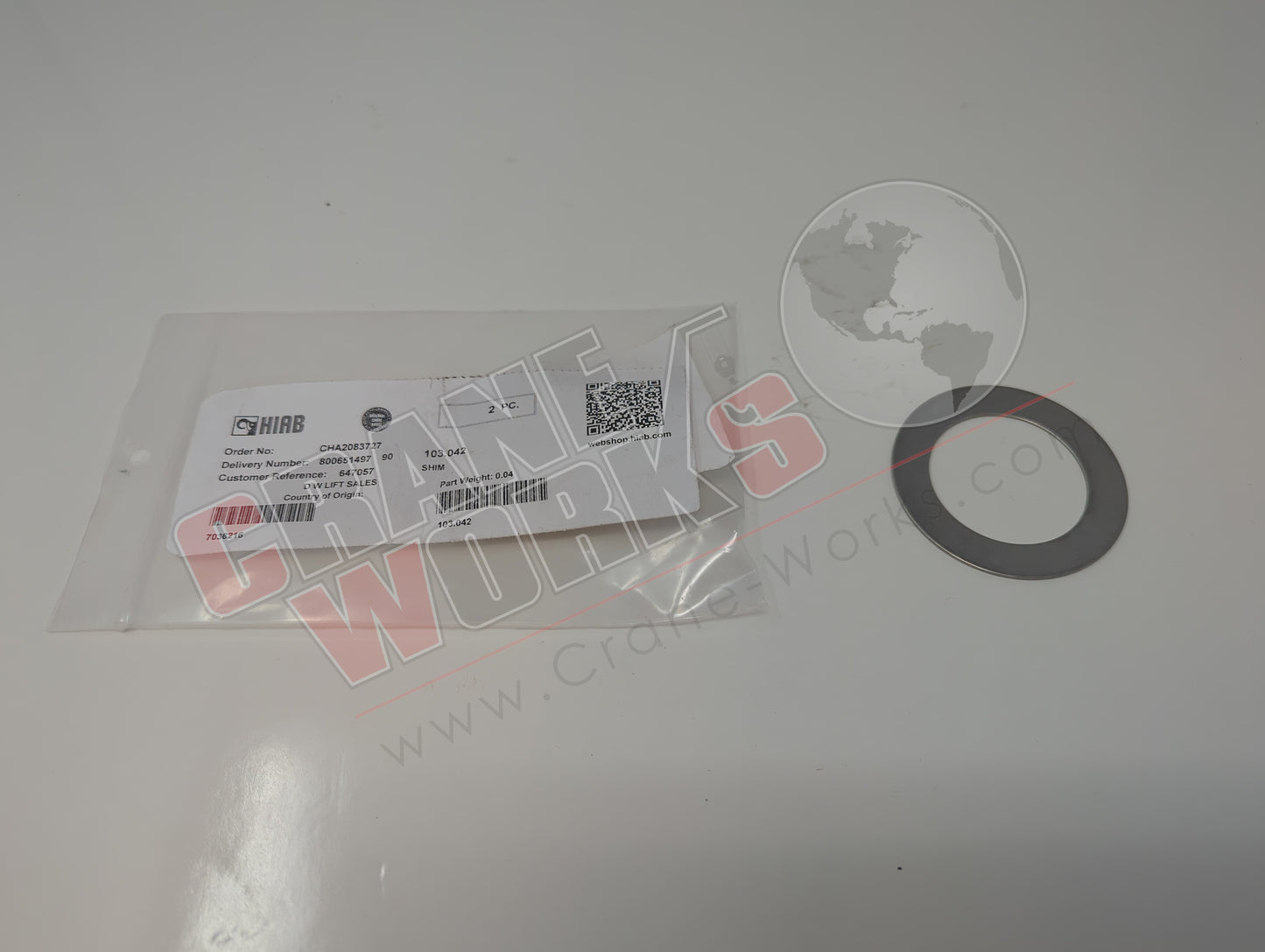 103.042 | New Chain Roller Shim