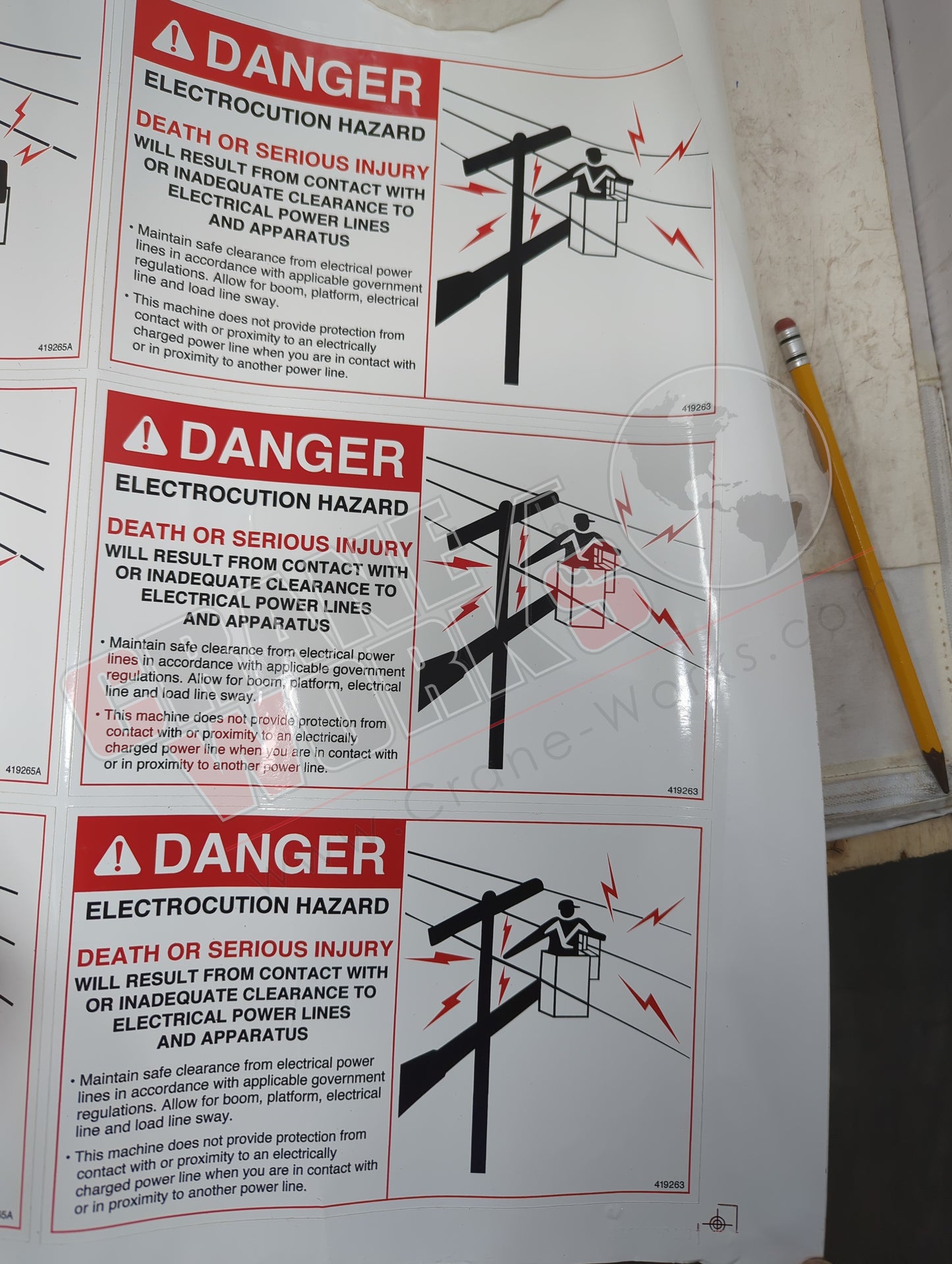 420441TU | New Decal Sheet