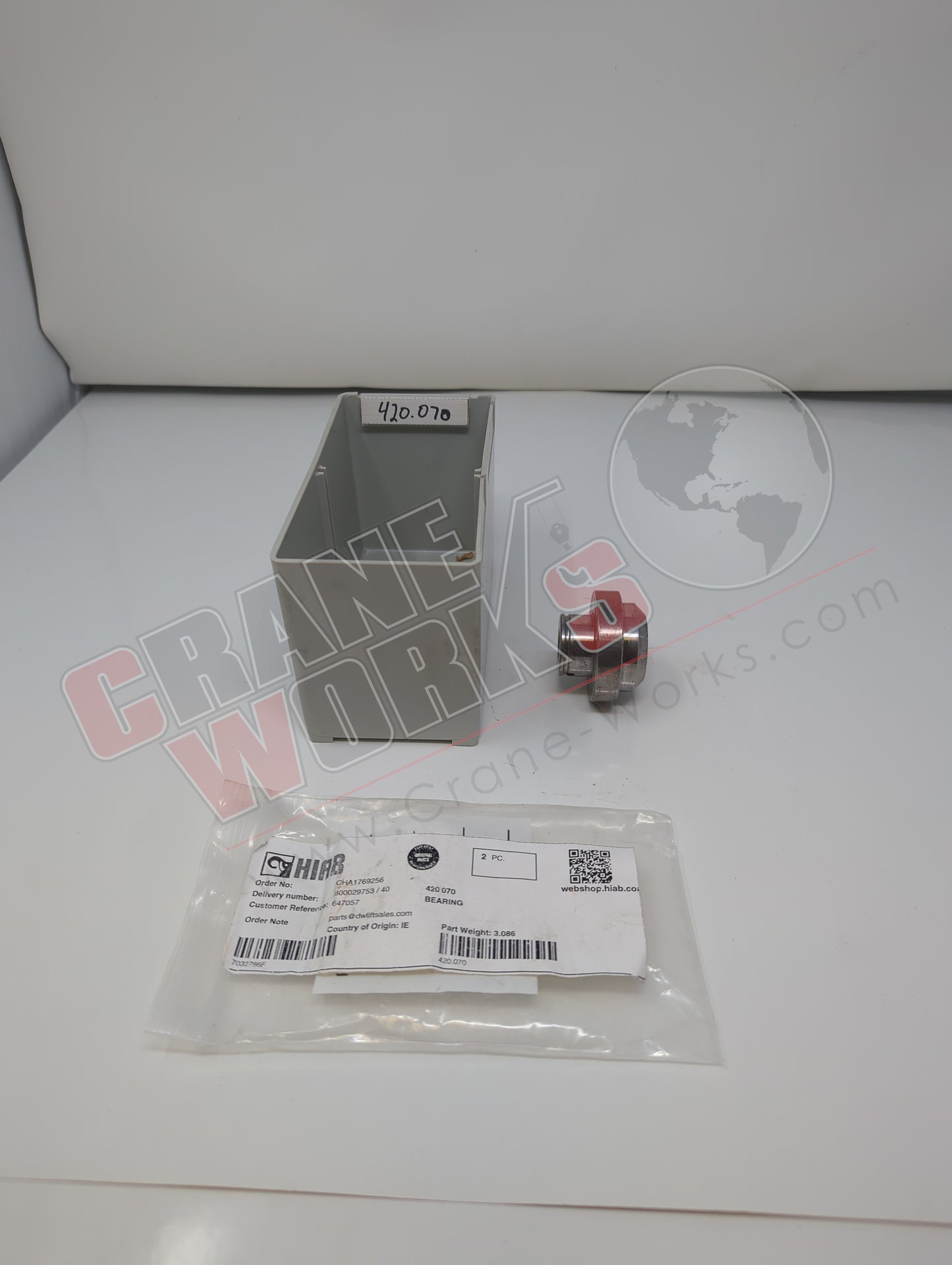 420.070 | New Stub Shaft, Greaseable