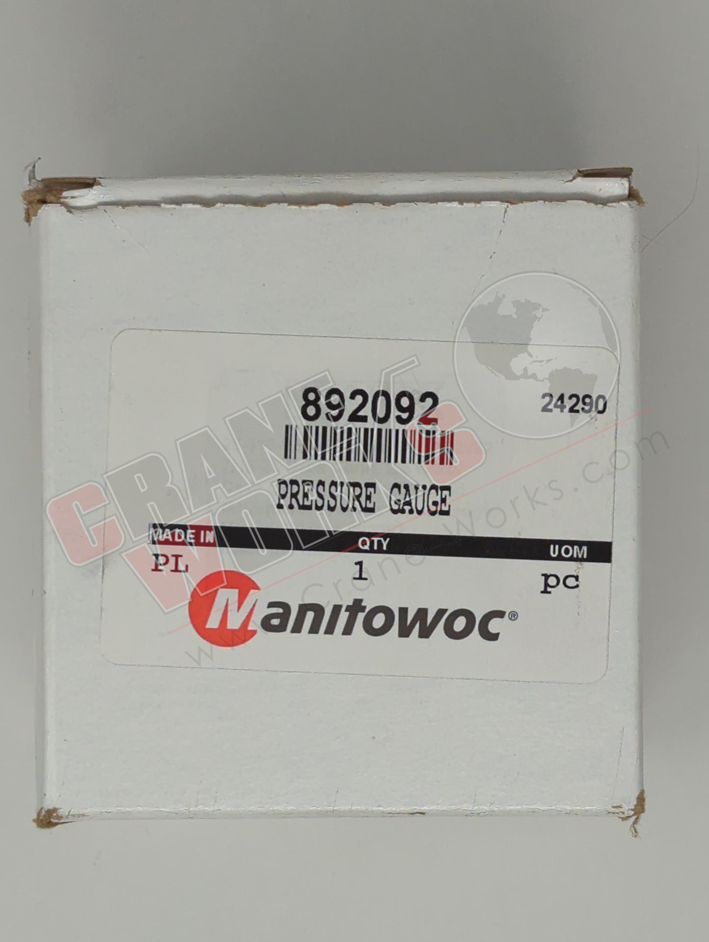892092 | New Pressure Gauge