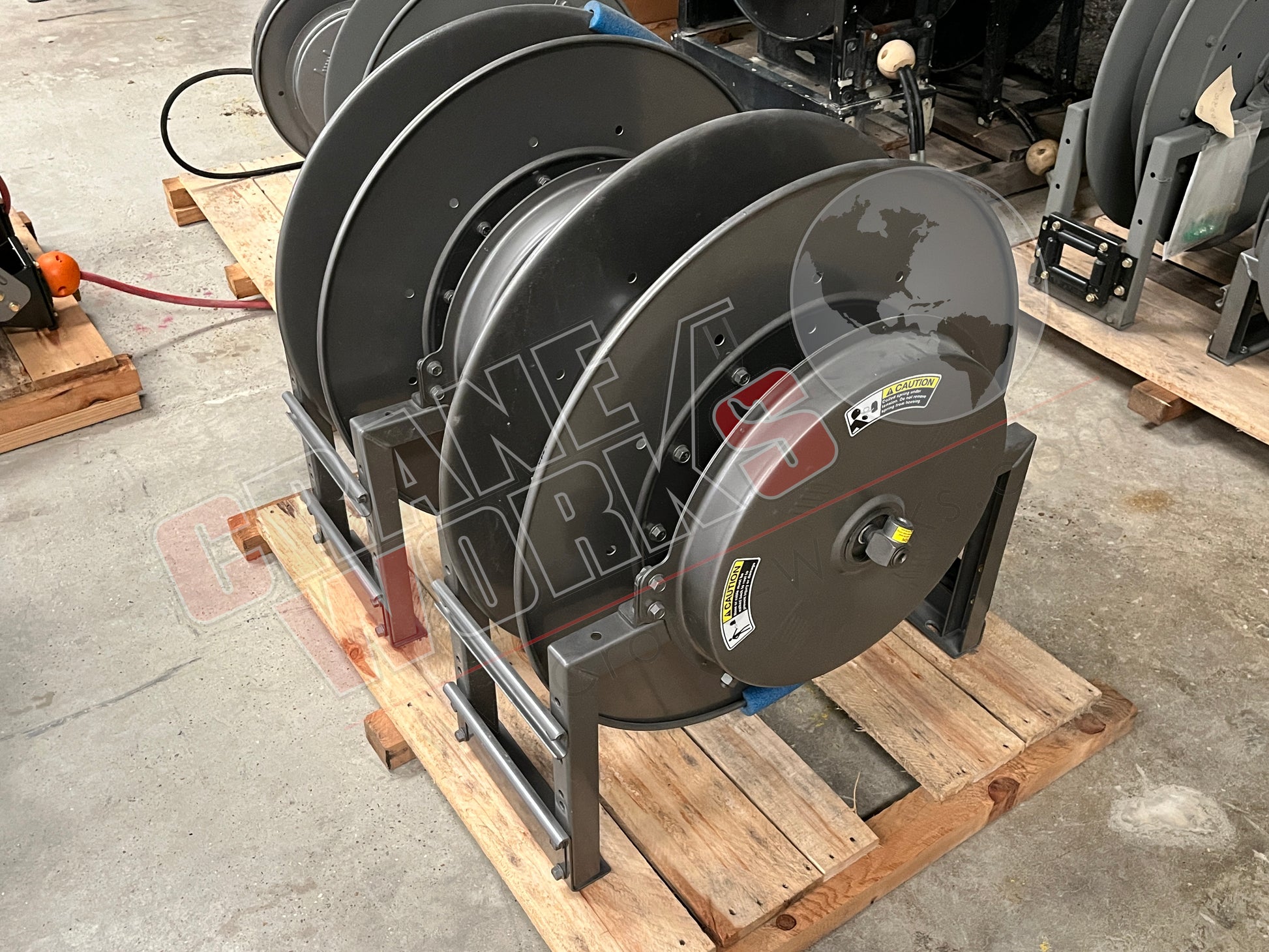 Picture of 618-30-31-15.5A, TWIN LINE IMPACT HOSE REEL.