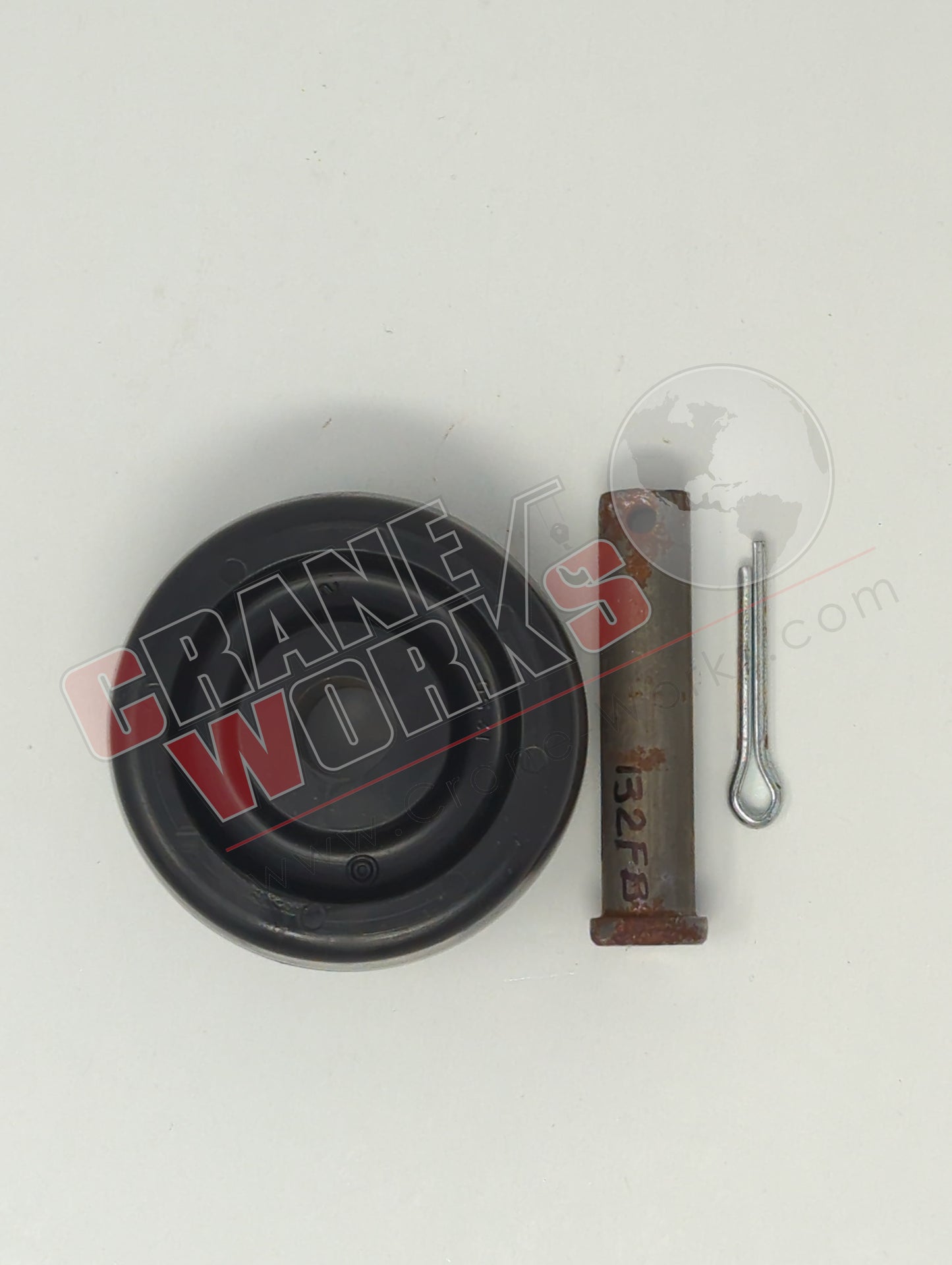 132FB | New Return Roller With Pin & Cotter