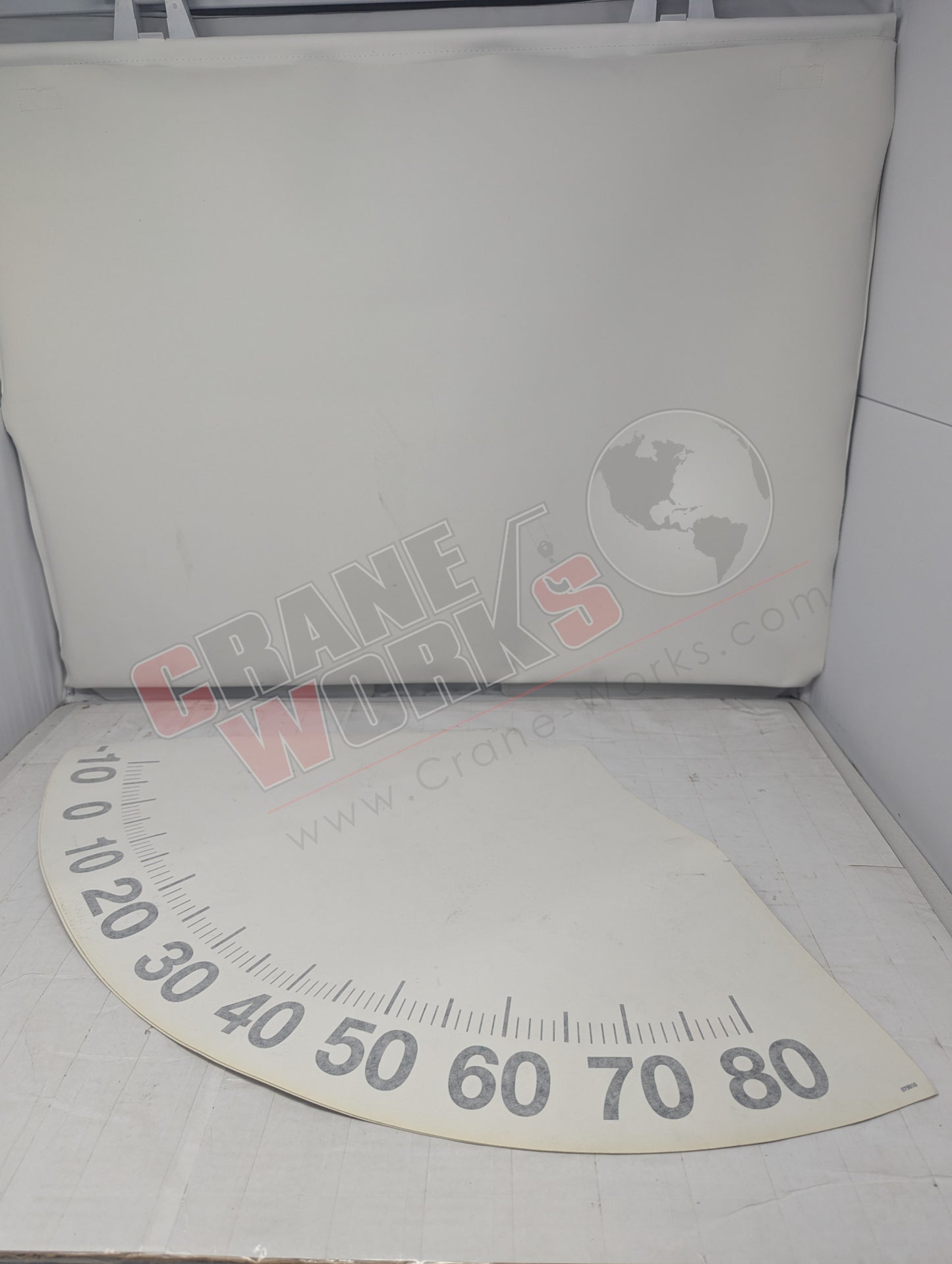 Picture of 875816, a  New Boom Angle Decal - Lh, angle 2.