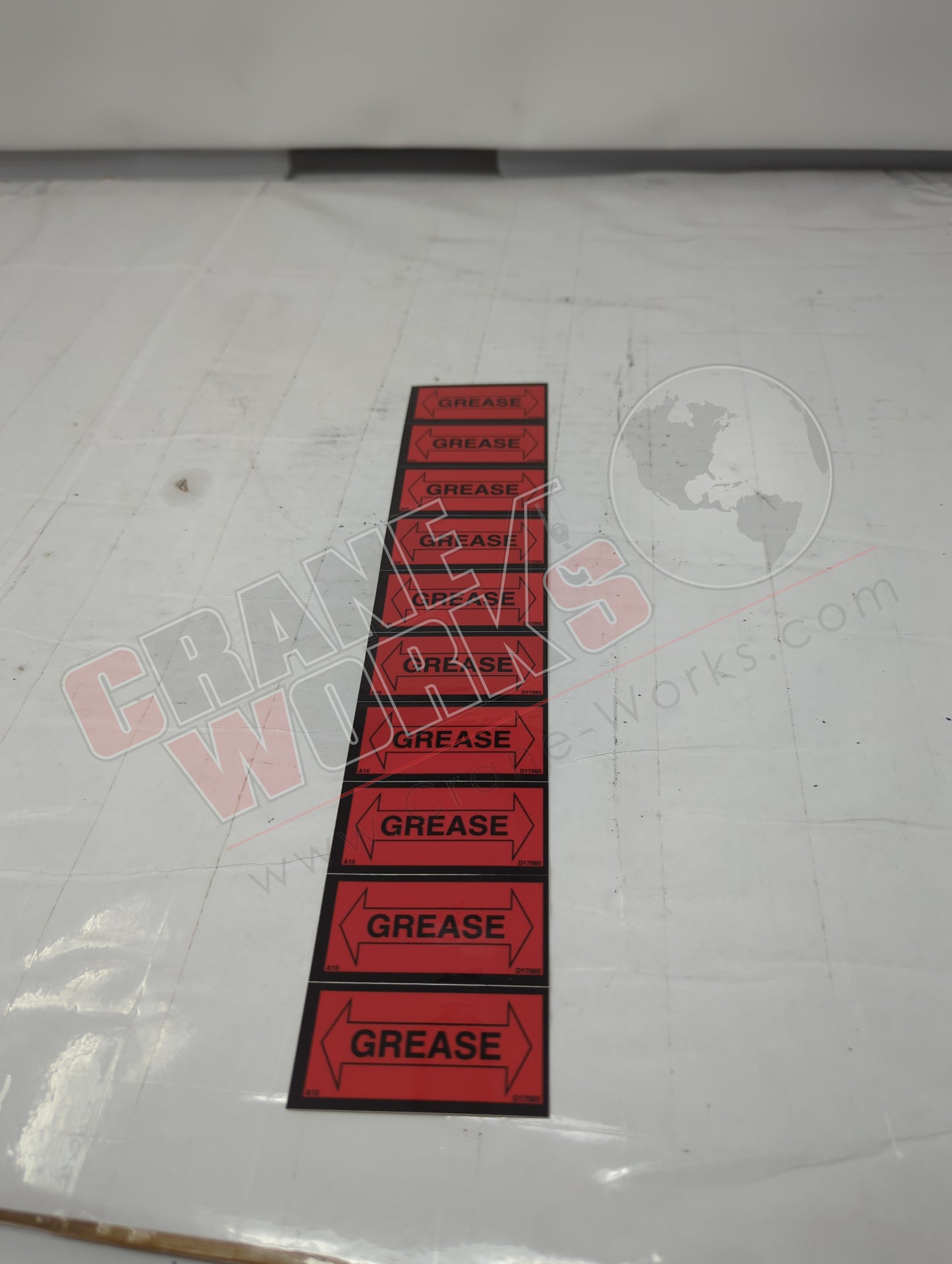 D23628 | New Crane Warning Decal Kit
