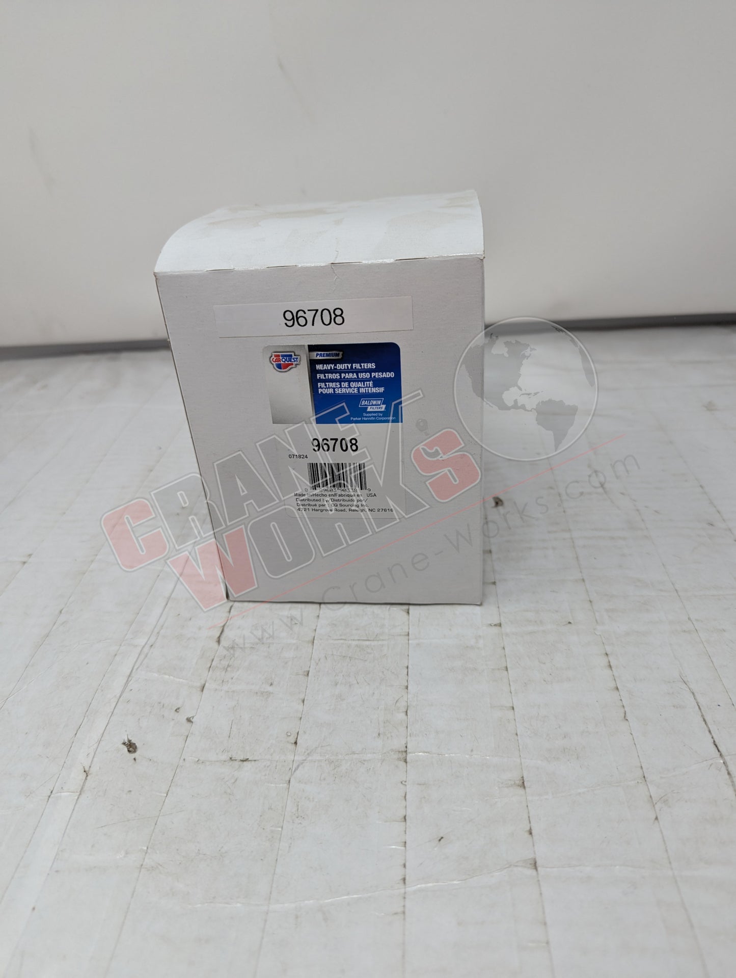 Picture of 96708, a  New Fuel Filter, angle 4.