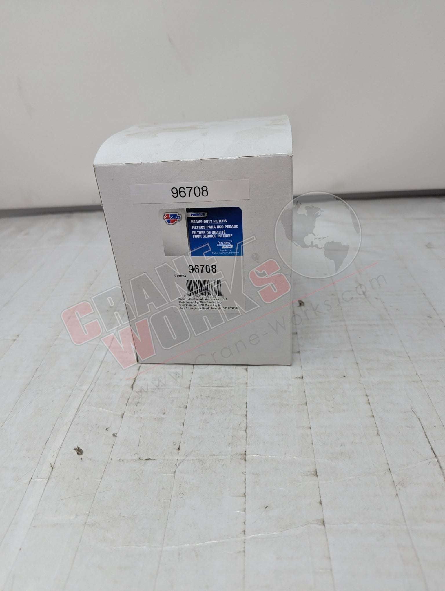 Picture of 96708, a  New Fuel Filter, angle 4.