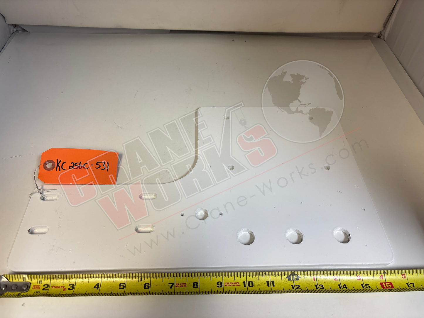 Picture of Kc 256C-531, a  New Greaser Bracket, angle 2.