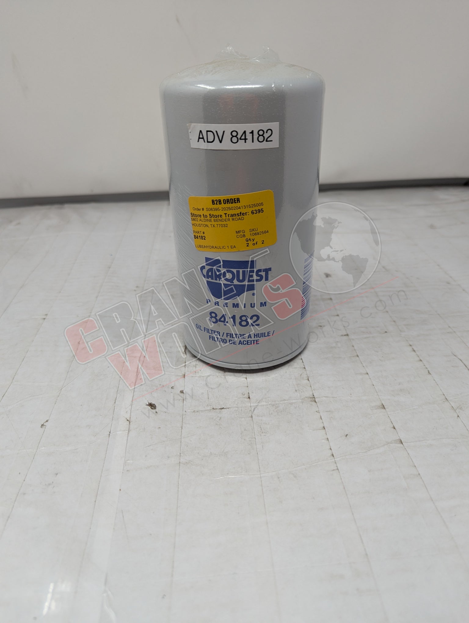 Picture of 84182, a  New Oil Filter,Spin-On.