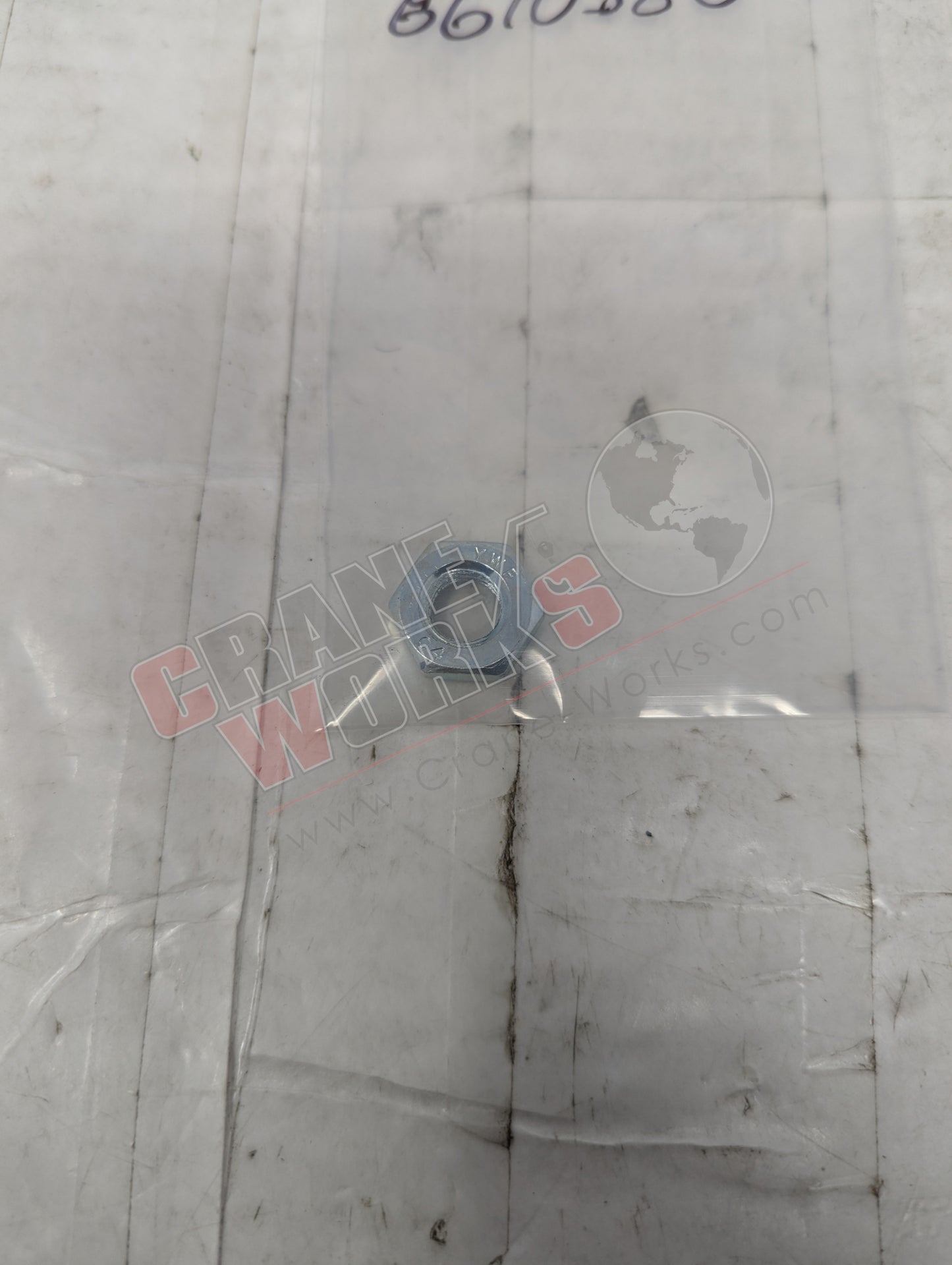 Picture of 6610580, a  New Nut, Jam, angle 2.