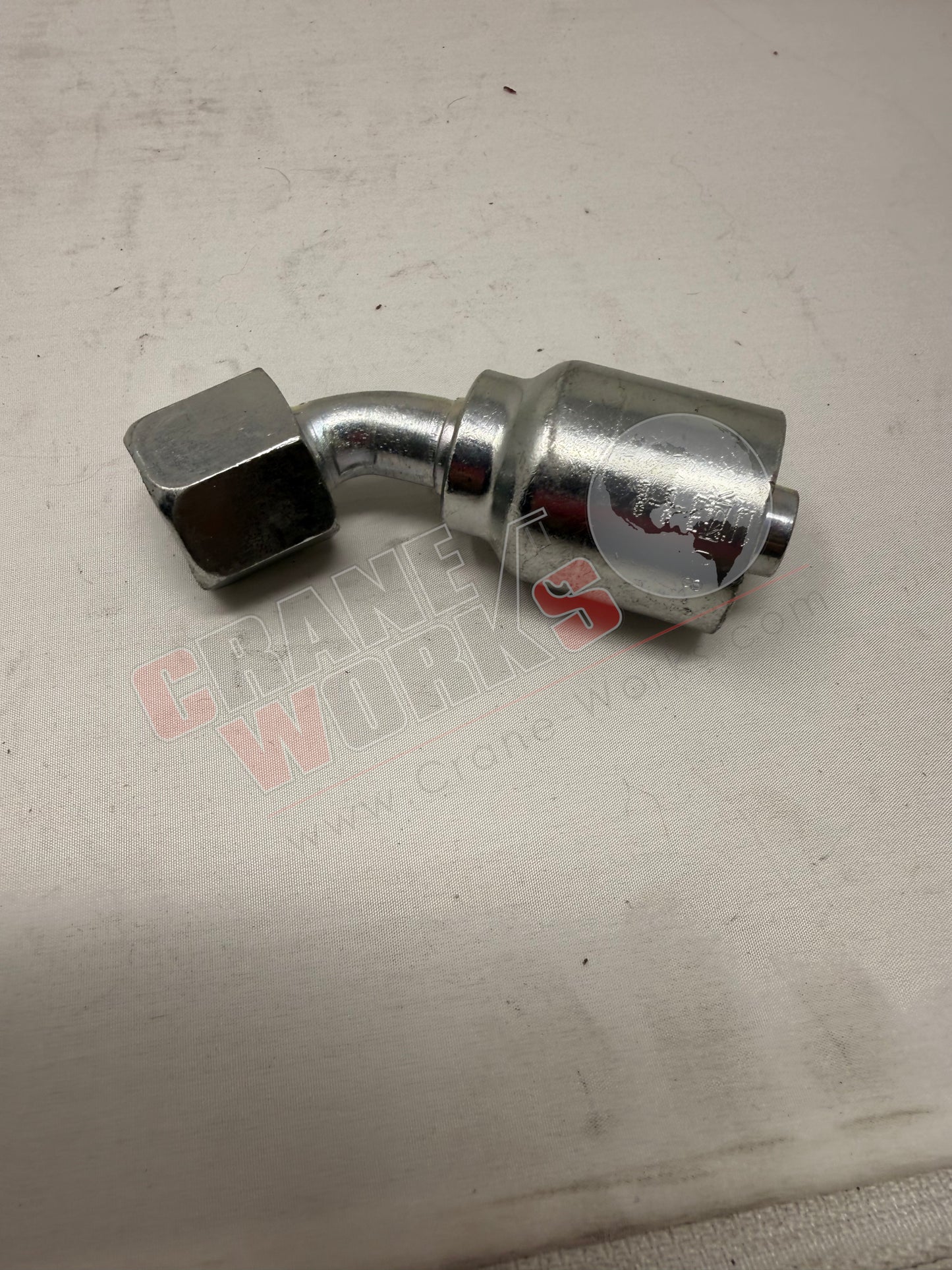 Picture of 1J743-08-08, a  New -08X-08 Orfs Swv 45El Short, angle 3.