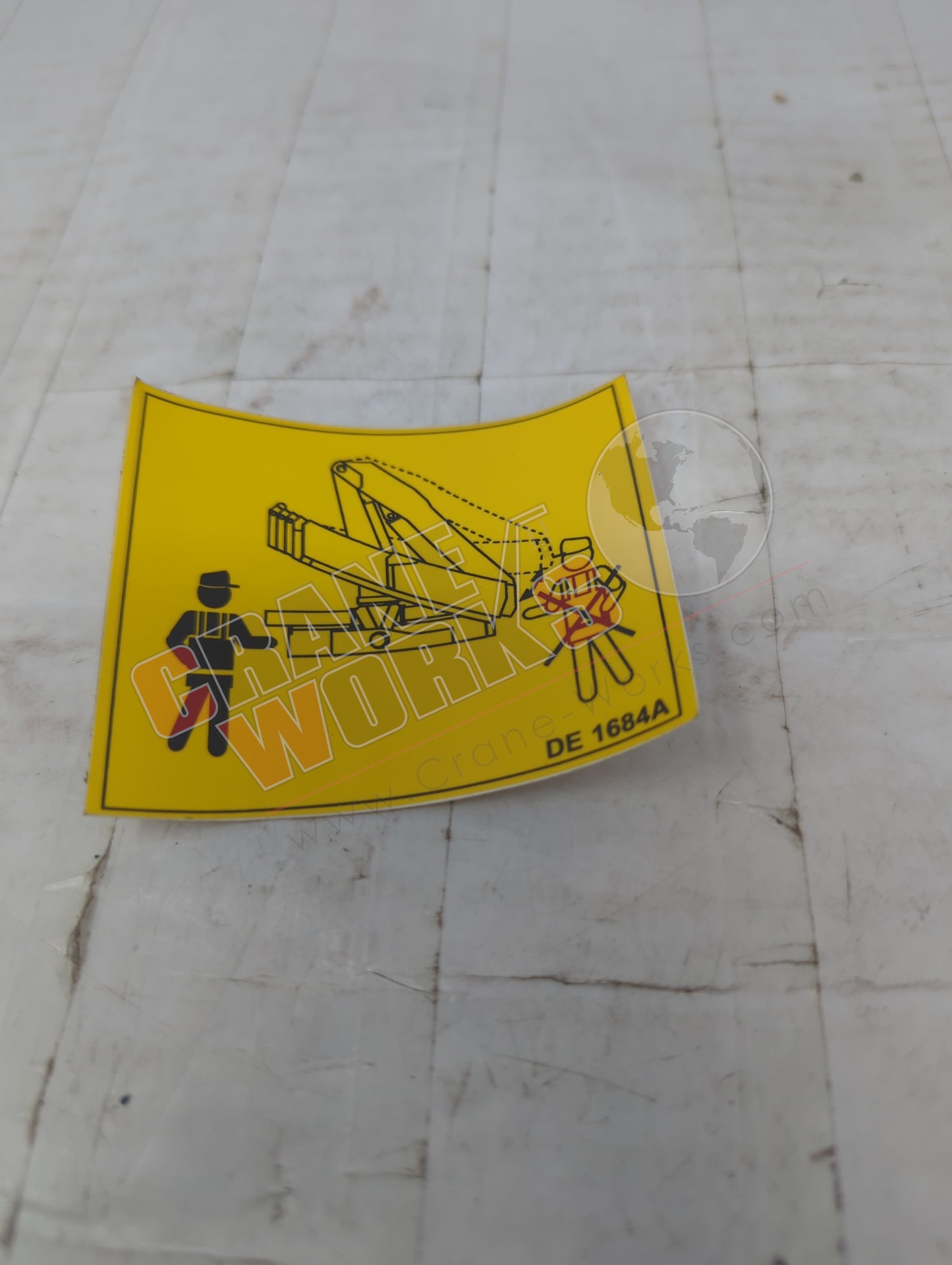 Picture of De1684A, a  New Decal, angle 2.