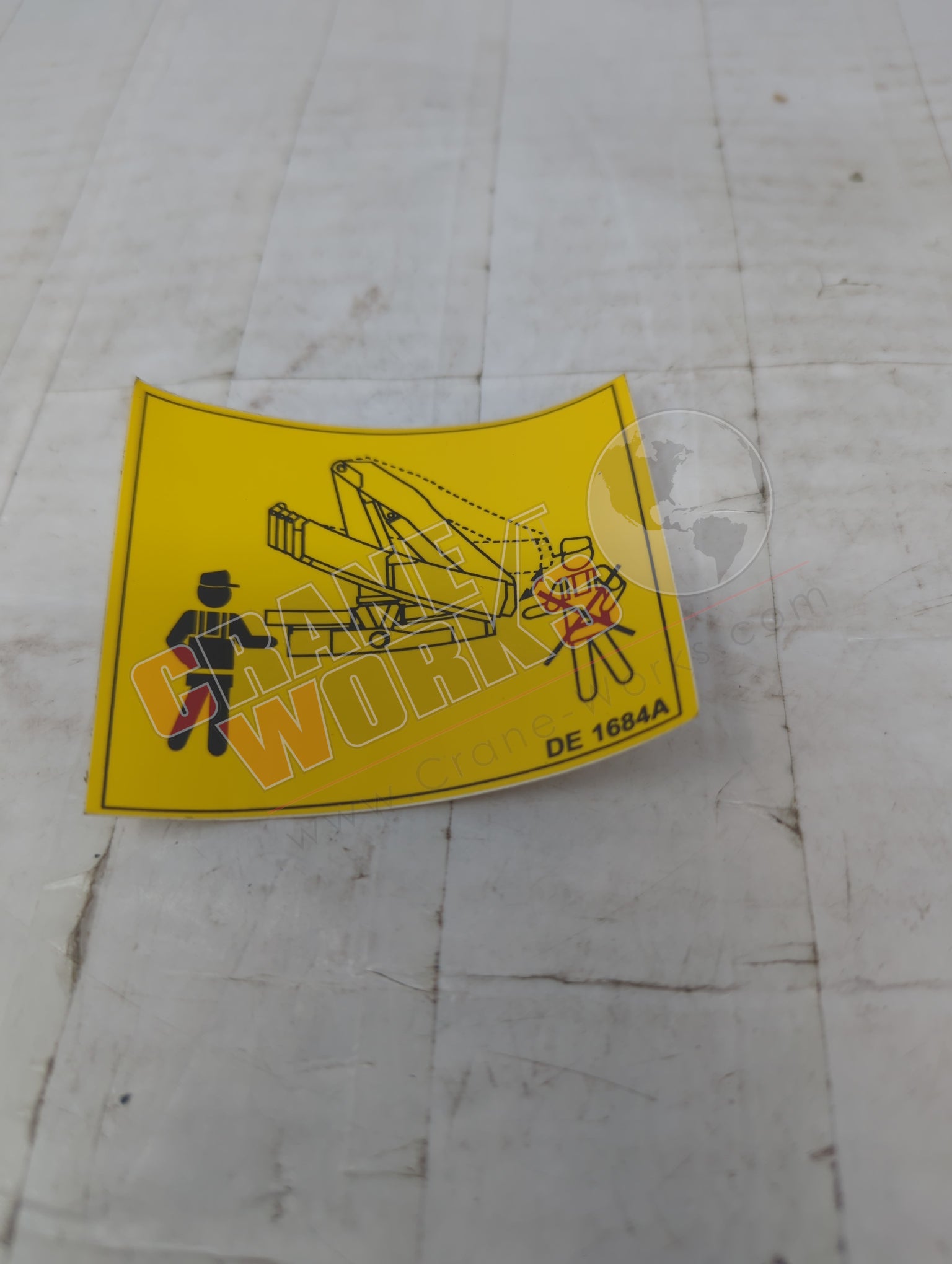 Picture of De1684A, a  New Decal, angle 2.