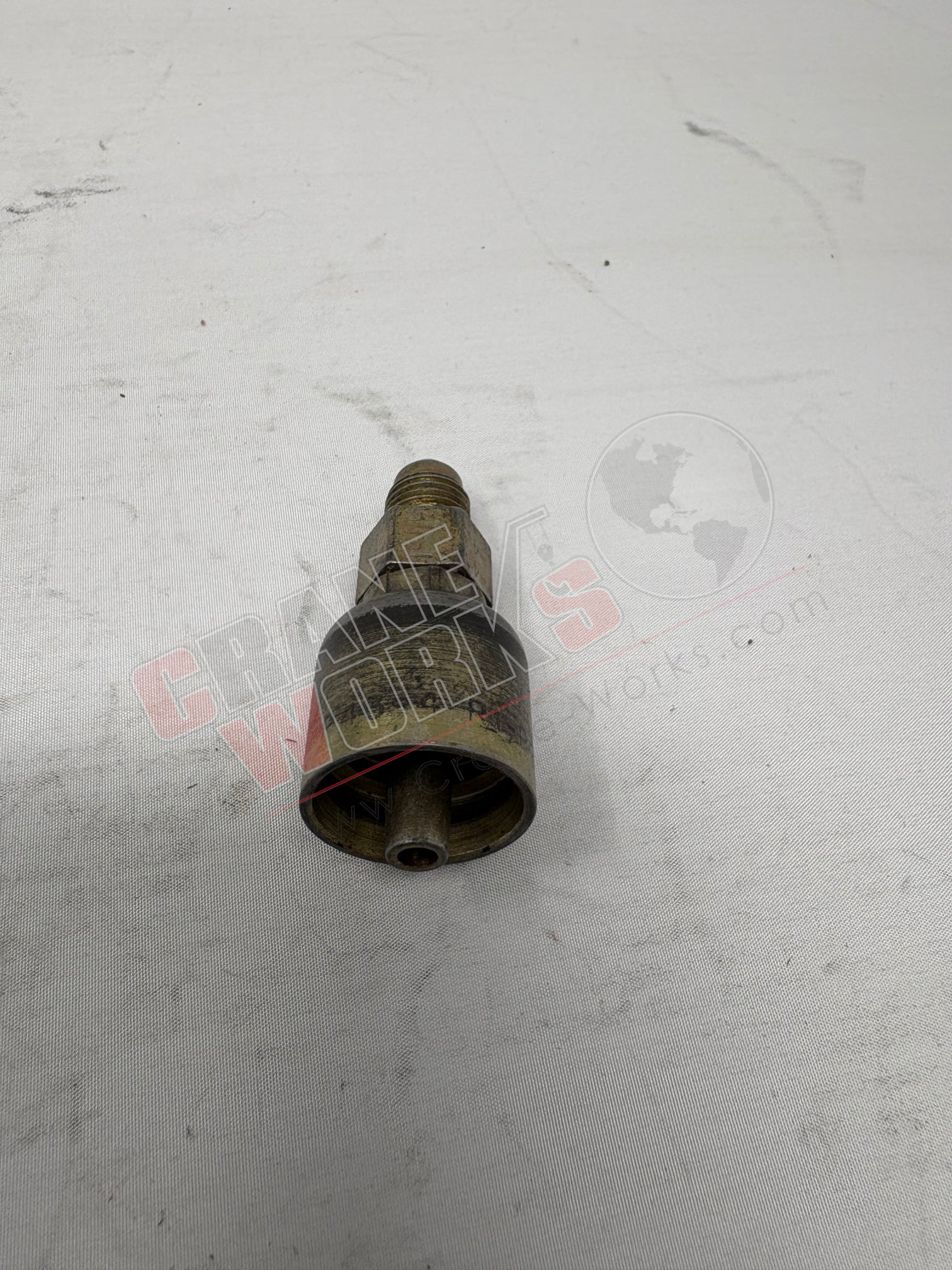 Picture of 10343-04-04, a  New Crimp Fitting, angle 2.