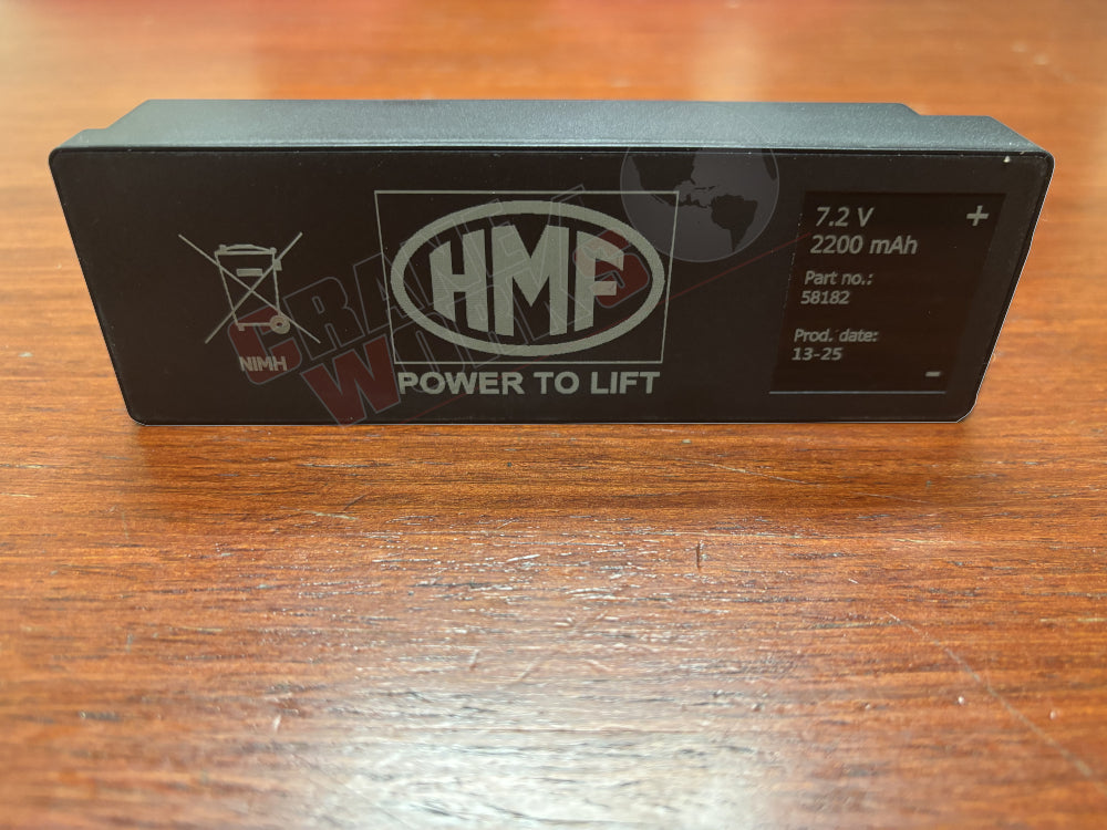 Picture of 58182, a  New Battery 7.2V 2200 mAh, angle 4.