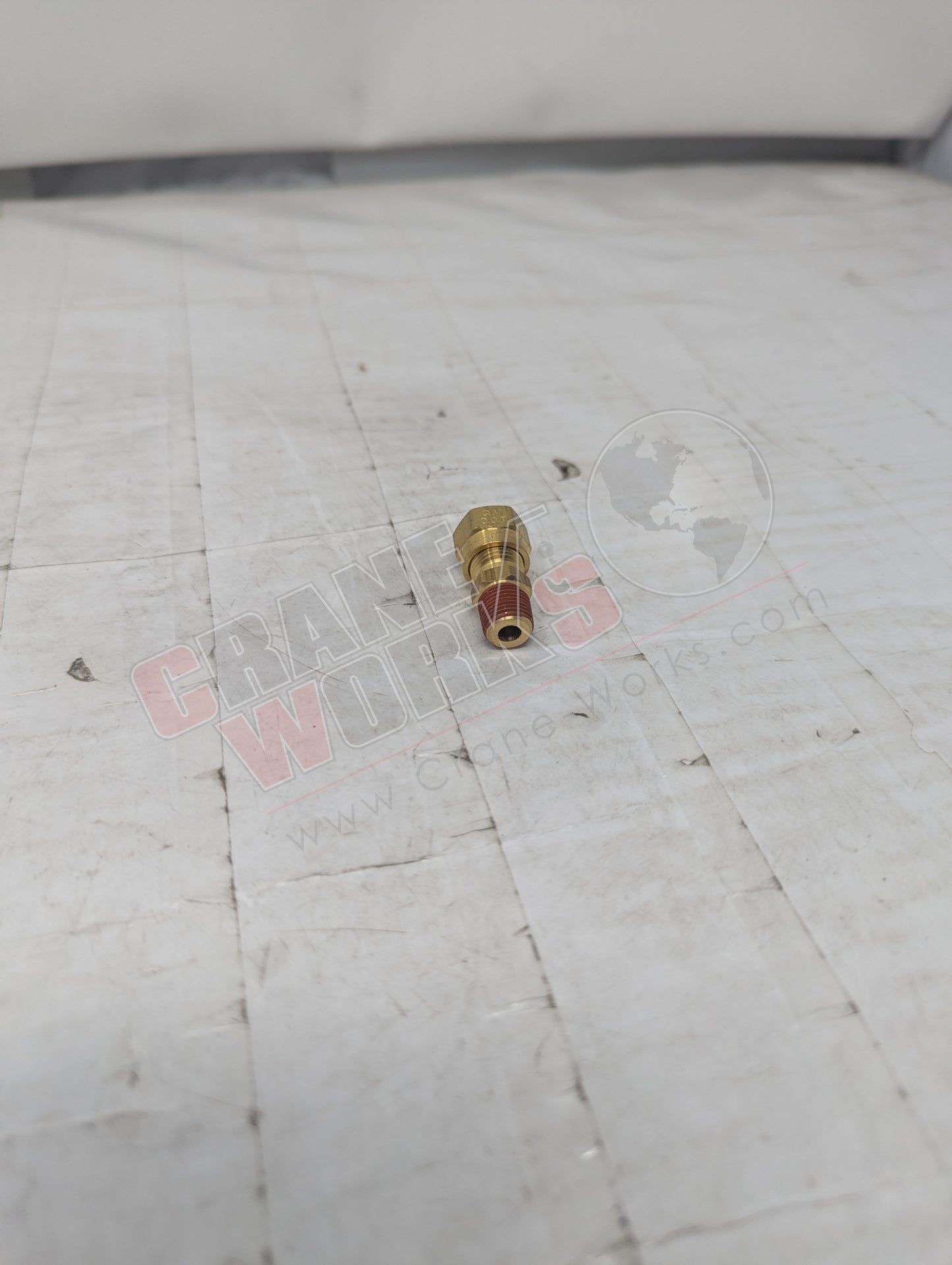 Picture of 10761, a  New Compression Tube Male Connector: 1/8, 1/4" Tube Od, angle 2.